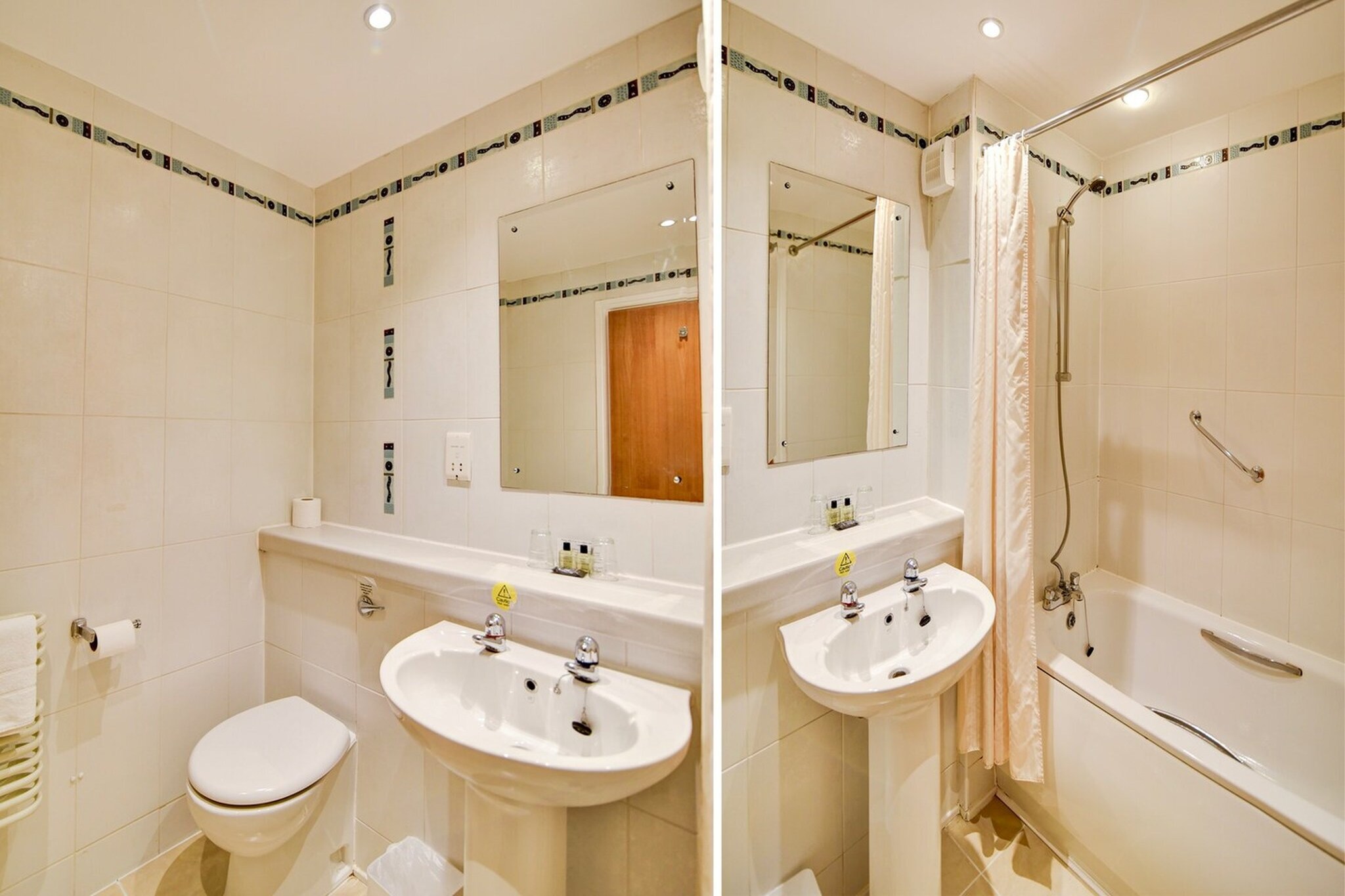 Standard Double Room-Badkamer