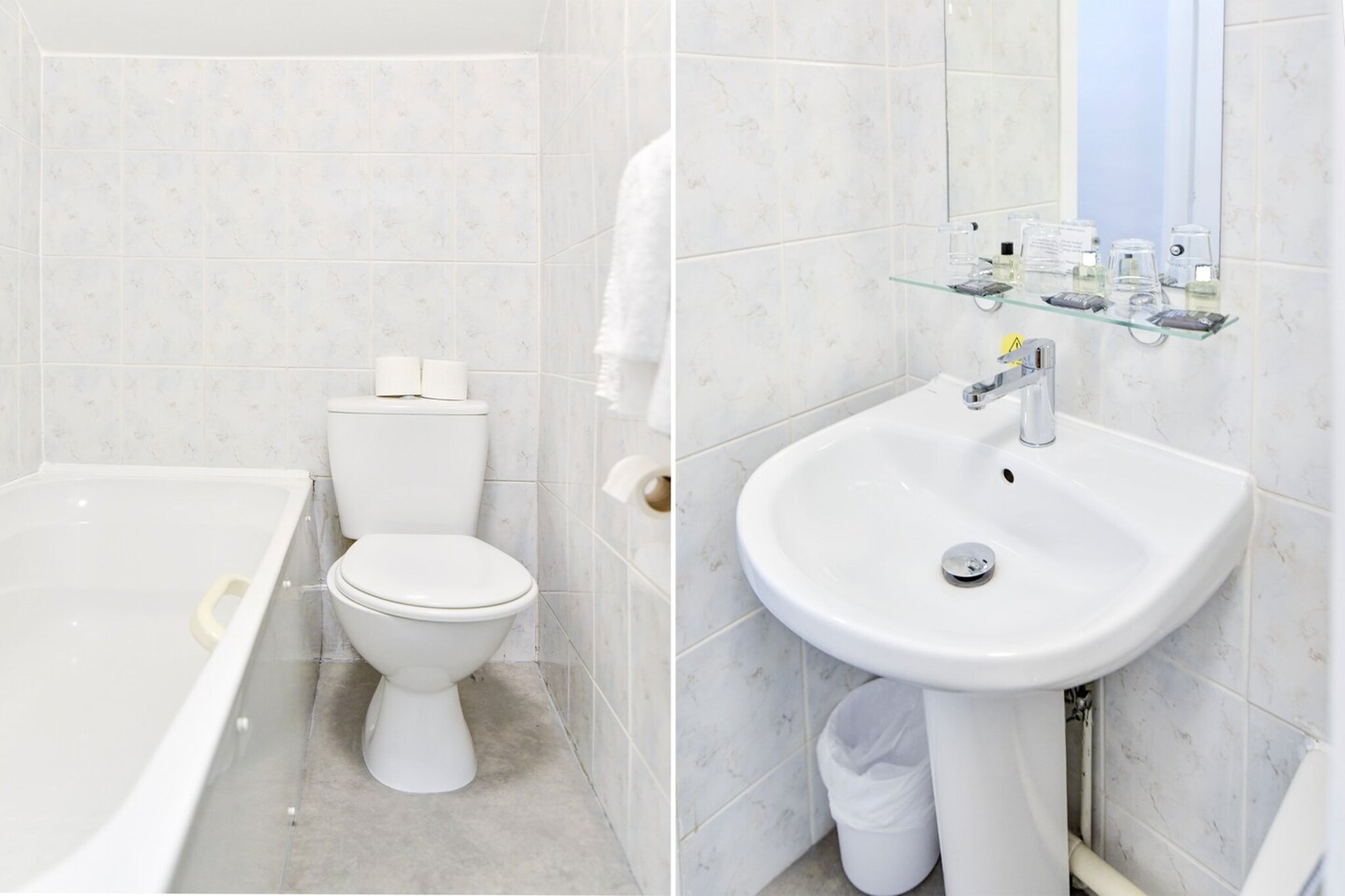 Standard Single Room-Badkamer