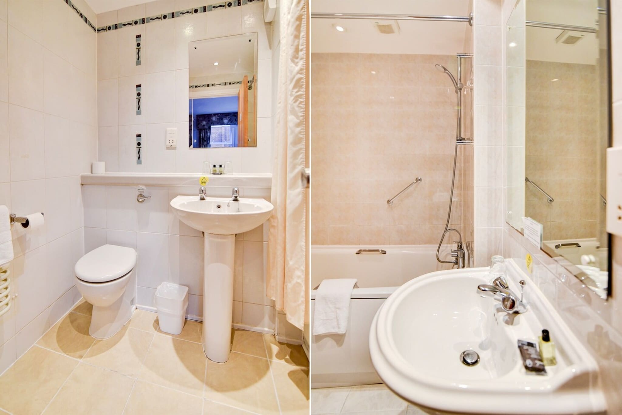 Standard Single Room-Badkamer