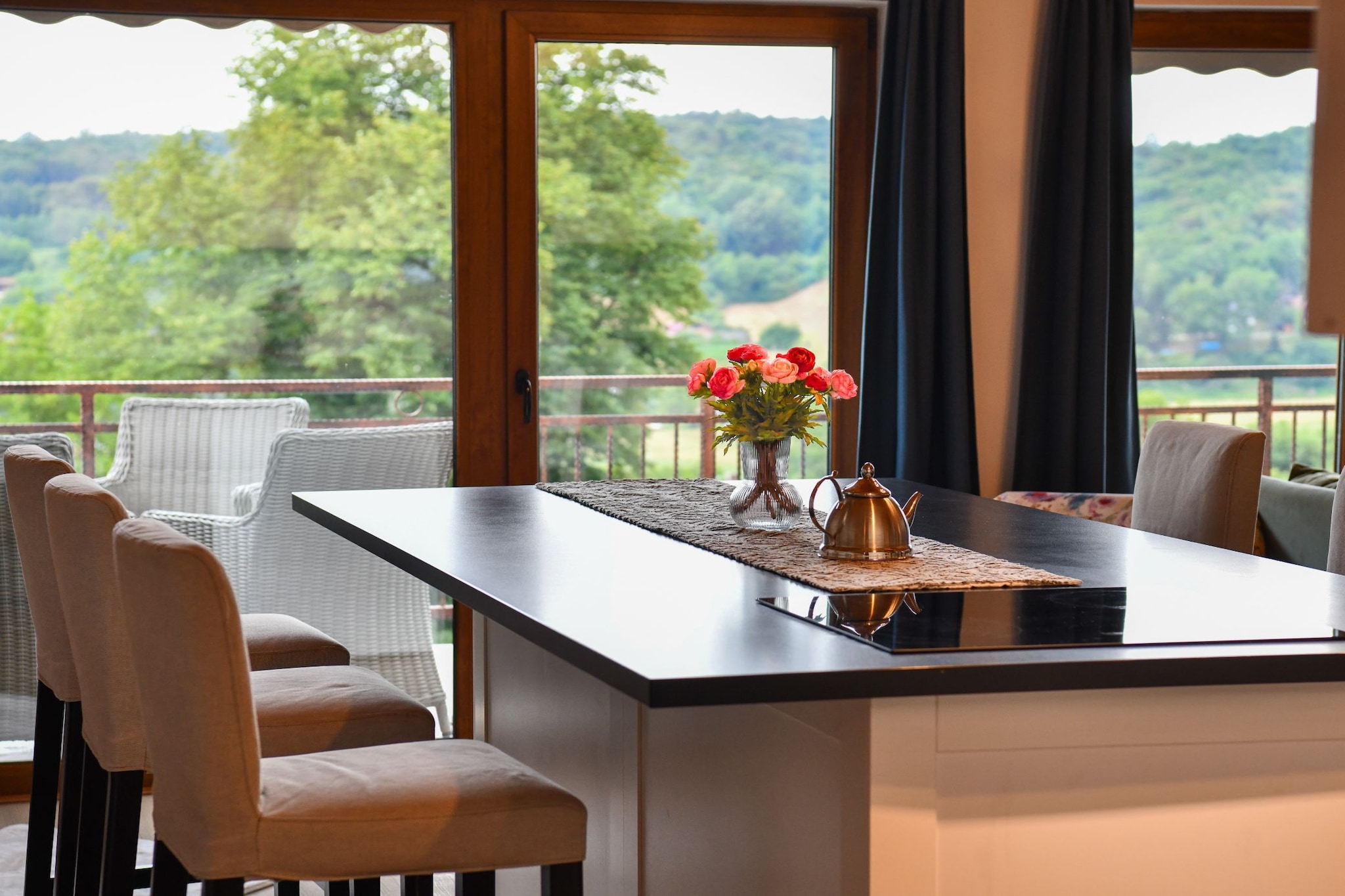 Plivanje u zalazak sunca - Three Bedroom House-Salle à manger