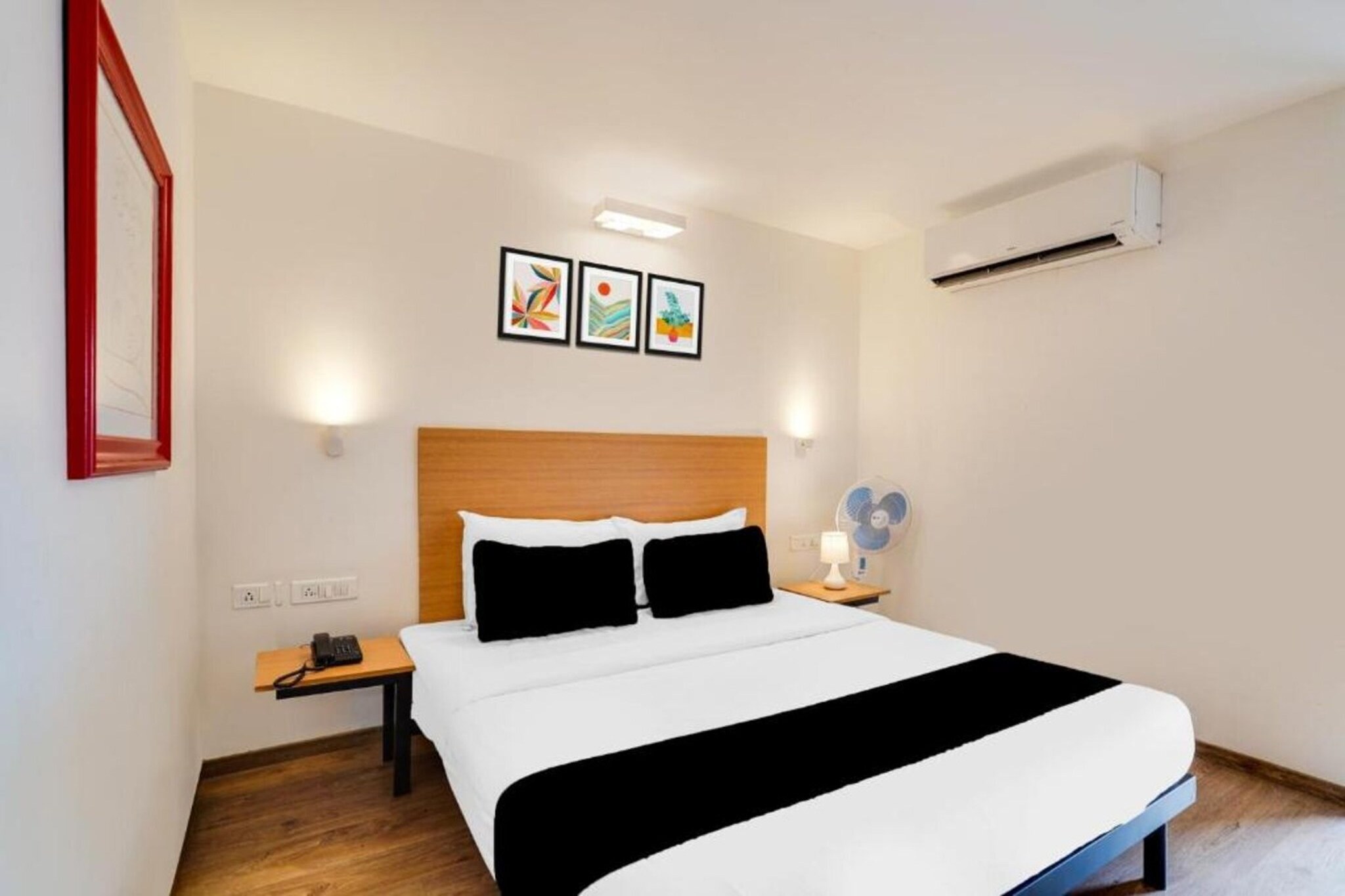 Conveniently located in the BTM Layout district of Bengaluru, Collection O BTM Layout Near Madiwala Lake Formerly Q Rooms is set 3.3 km from Forum Mall, Koramangala, 7.4 km from Bull Temple and 7.8 km from Brigade Road. Featuring a restaurant, the 3-star hotel has air-conditioned rooms with free WiFi, each with a private bathroom. The accommodation offers room service, a 24-hour front desk and luggage storage for guests.
All guest rooms at the hotel come with a seating area and a flat-screen TV with satellite channels. The units feature a desk.
ISKCON Hare Krishna Temple is 9.4 km from Collection O BTM Layout Near Madiwala Lake Formerly Q Rooms, while Kanteerava Indoor Stadium is 9.4 km from the property. Kempegowda International Airport is 41 km away.
Unmarried couples are warmly welcome at this property.
Guests with local ID proof are warmly welcome.
Apologies, but we are currently unable to host foreign nationals at this property.
Early Check-In Policy: A full day’s room rate will be charged for check-ins before 6:00 AM. Complimentary early check-in is available between 6:00 AM and 10:00 AM, subject to room availability.
Check-in is only available to guests aged 18 and above. Please provide a government-issued ID to confirm your age.