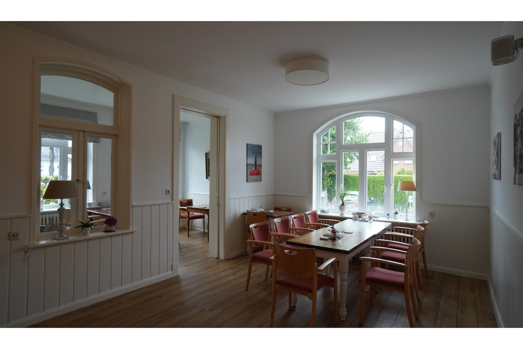 Ferienhaus Hilligenlei-Eetkamer