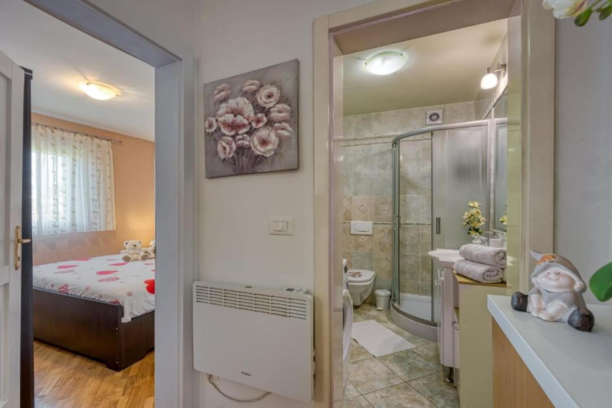 Apartment Matej Tar - One Bedroom Apartment with Balcony-Badkamer
