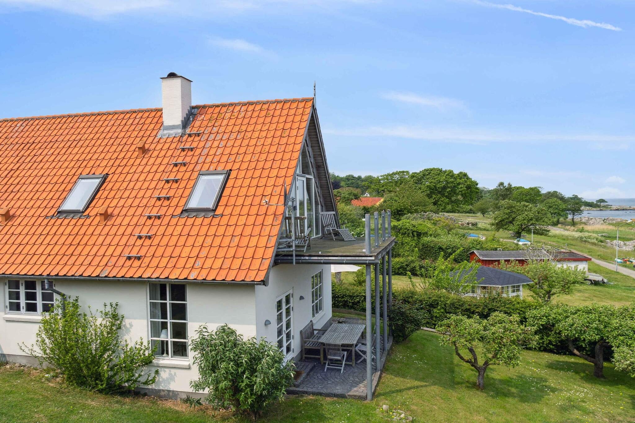 4 sterren vakantie huis in Svaneke-Buitenlucht