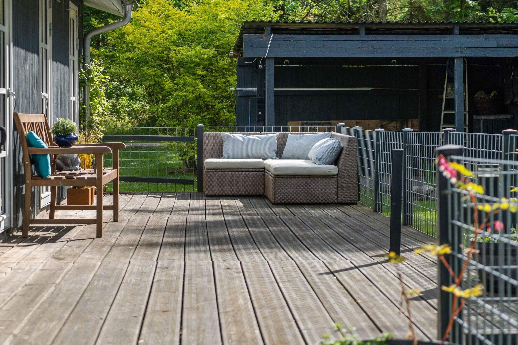 4 Sterne Ferienhaus in Hadsund-Im Freien