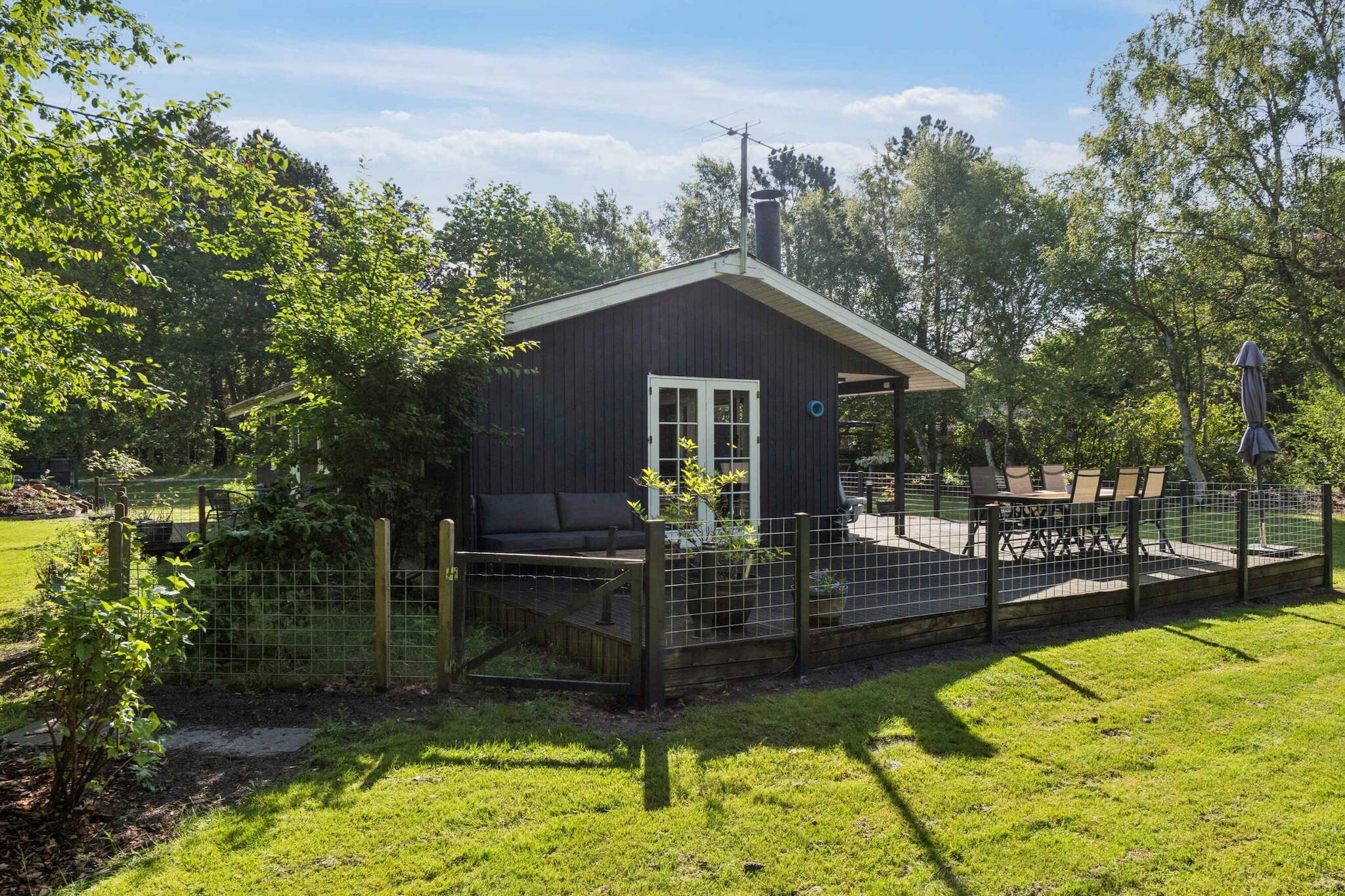 4 Sterne Ferienhaus in Hadsund-Im Freien