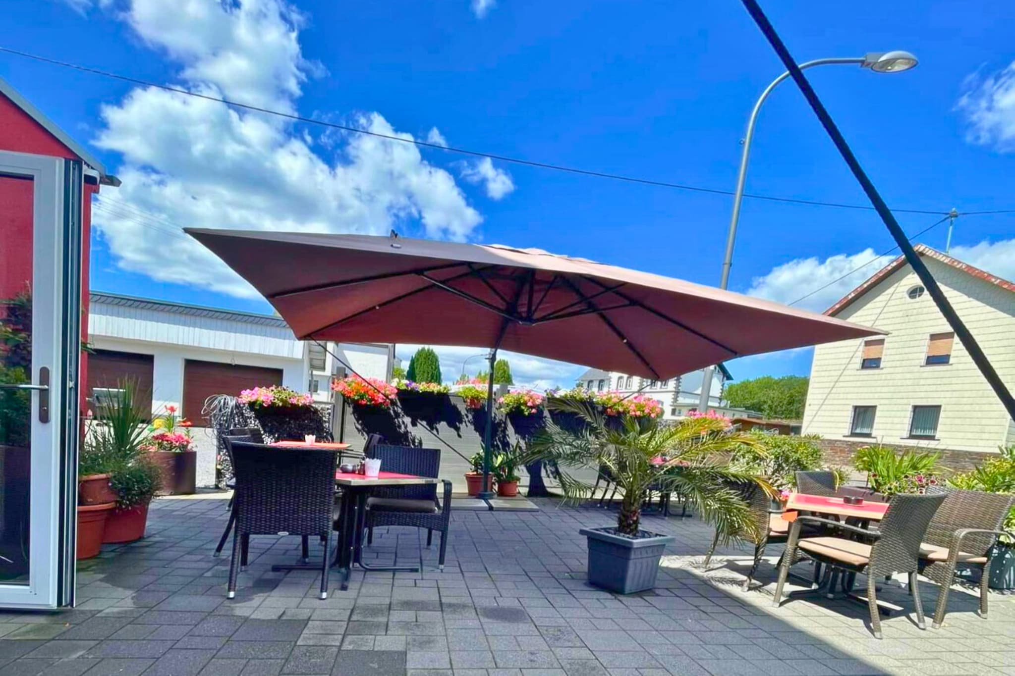 Apartment DanMa in Laubach-Terrace balcony