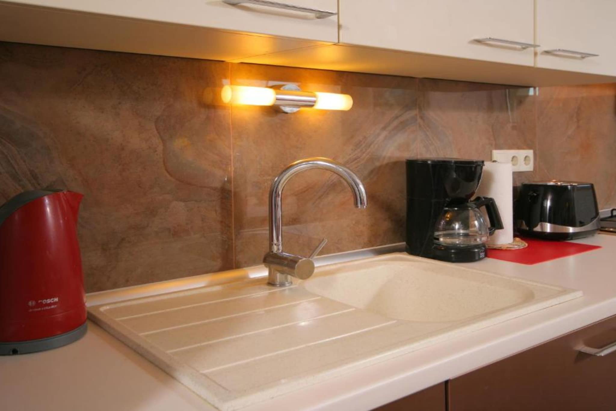 Apartment Libe with Sea View Trogir - Two Bedroom Apartment with Balcony-Keuken