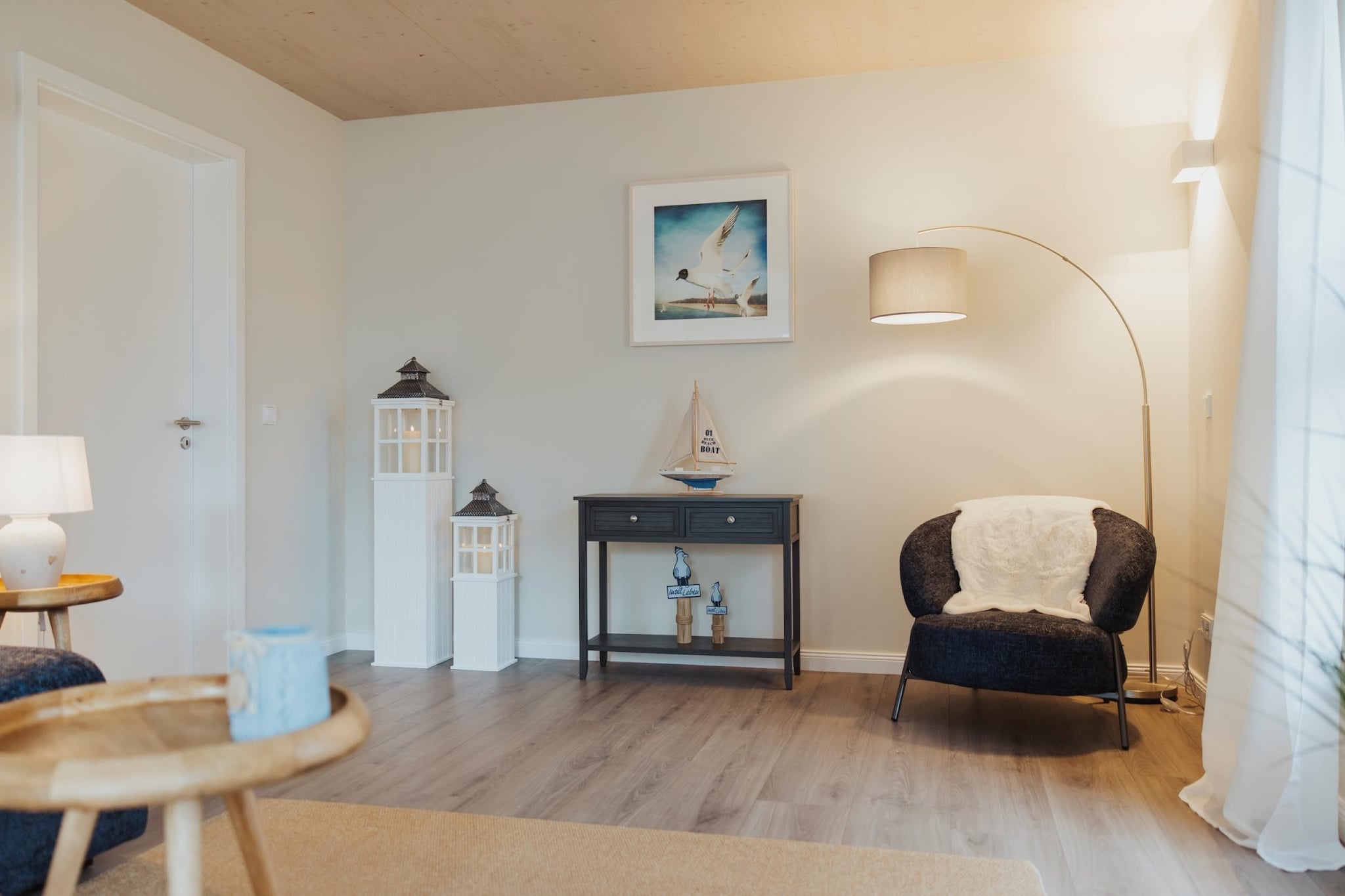 Rügen Resørt Sagard-Woonkamer