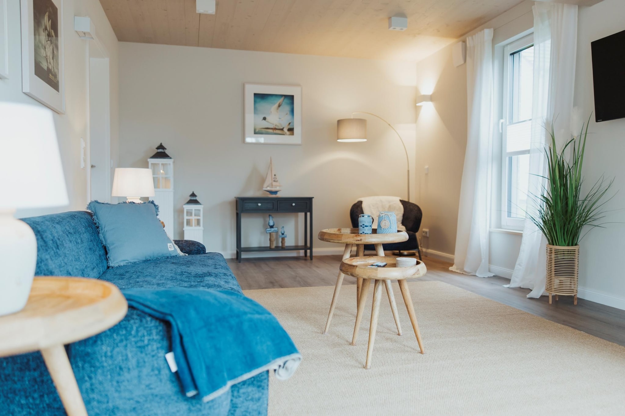 Rügen Resørt Sagard-Woonkamer