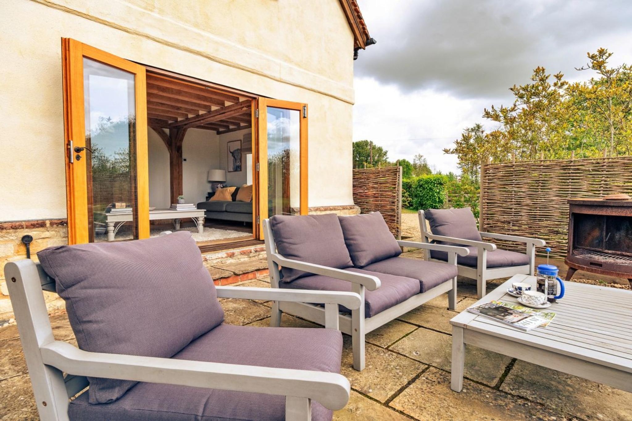 Windfall Cottage - Terrasbalkon