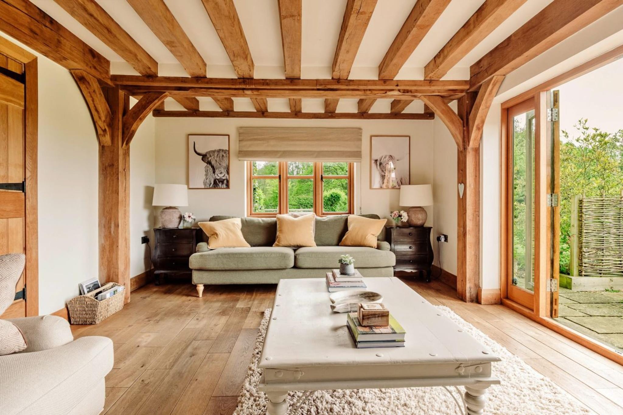 Windfall Cottage - Woonkamer