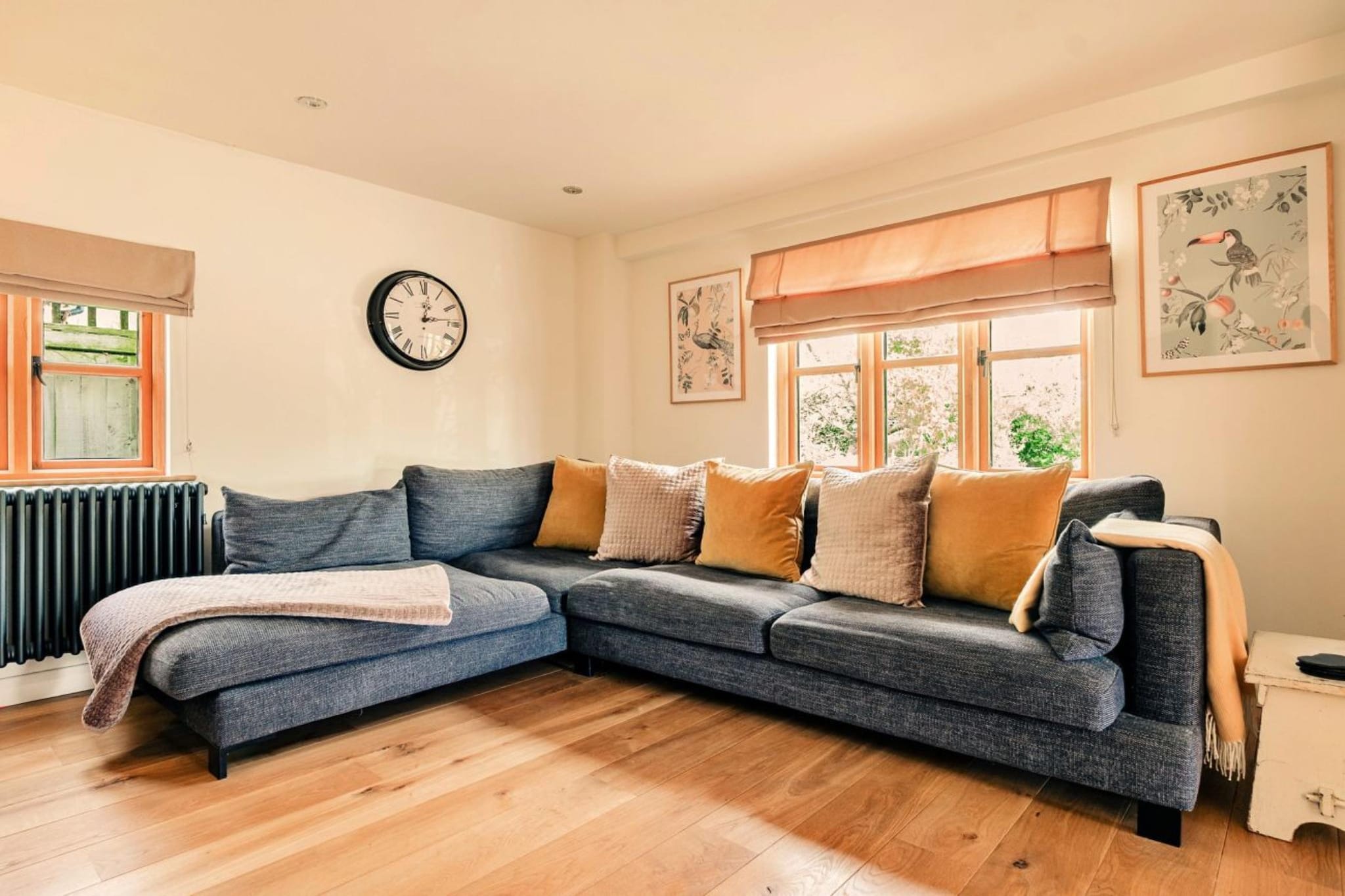 Windfall Cottage - Woonkamer