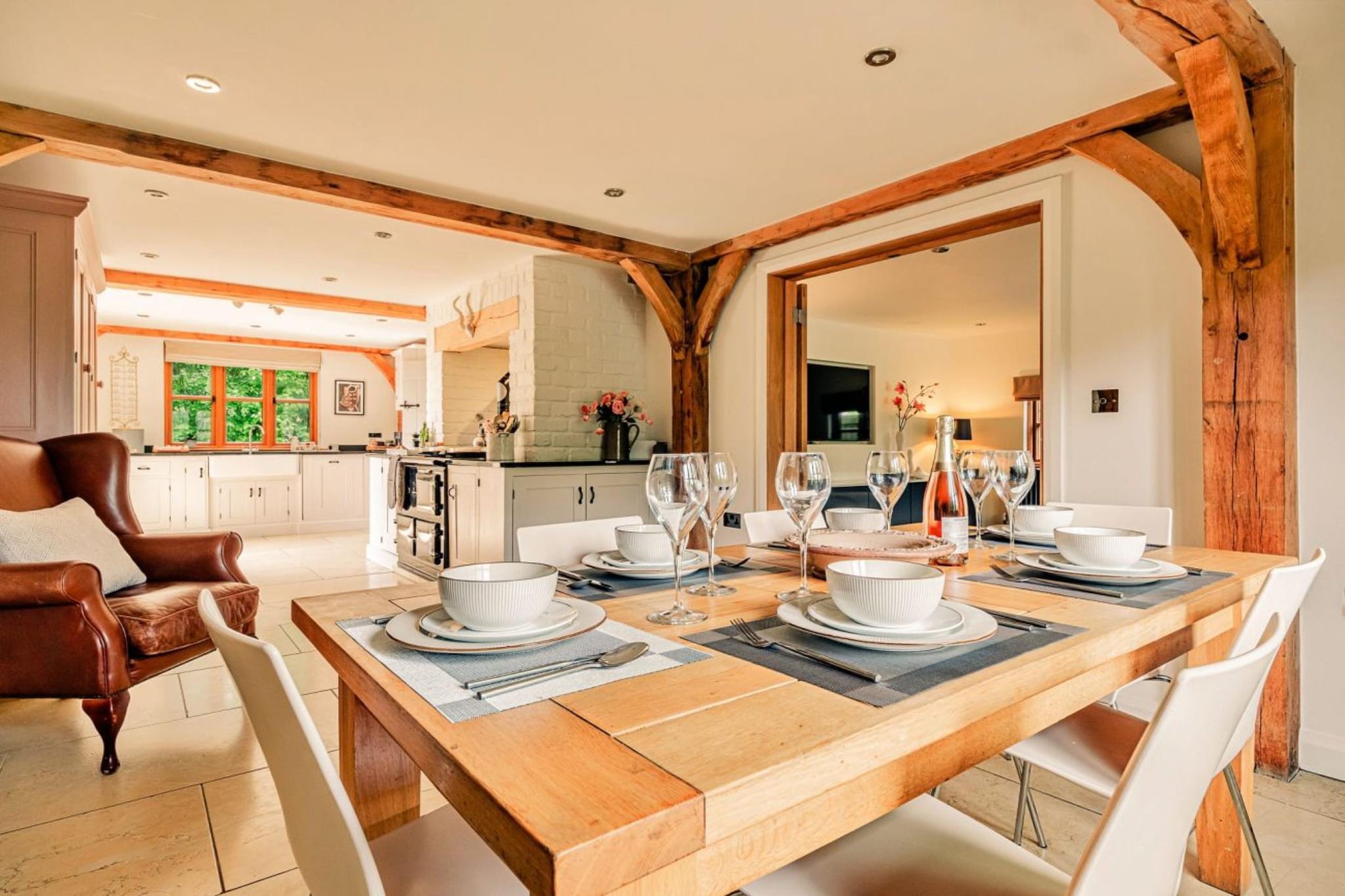 Windfall Cottage - Eetkamer