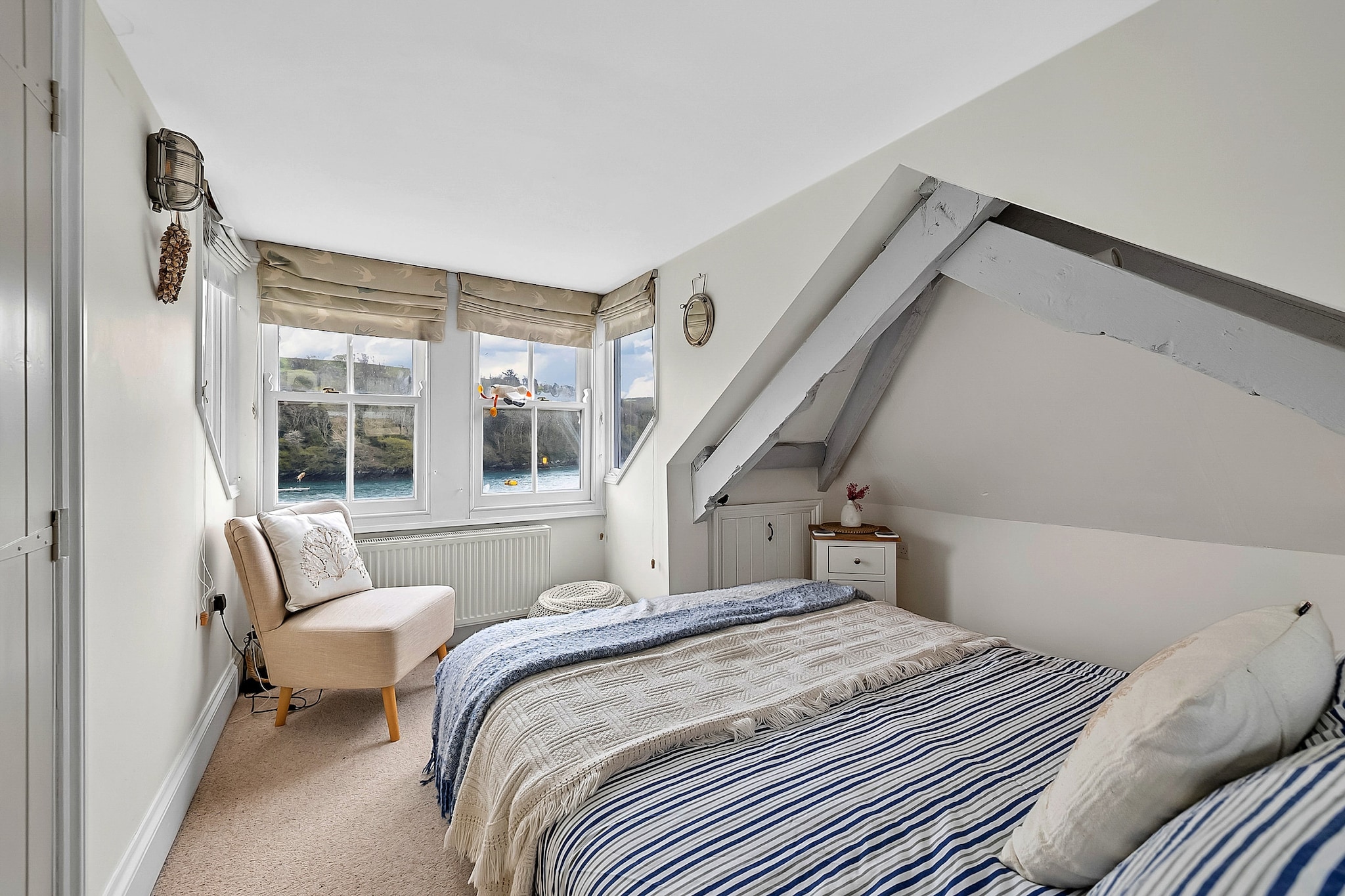 Garden Cottage in Fowey - Bedroom