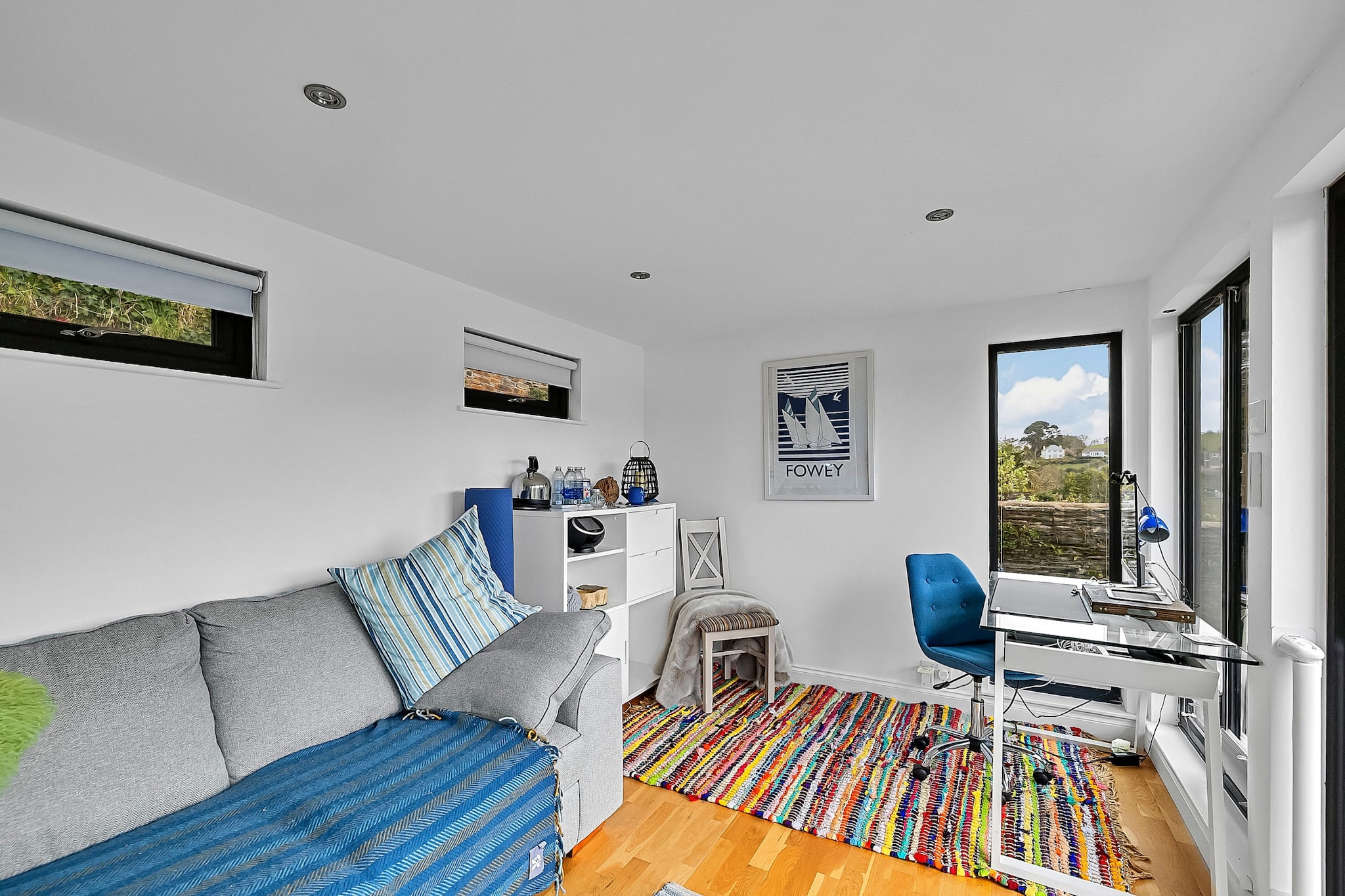 Garden Cottage in Fowey - Living room