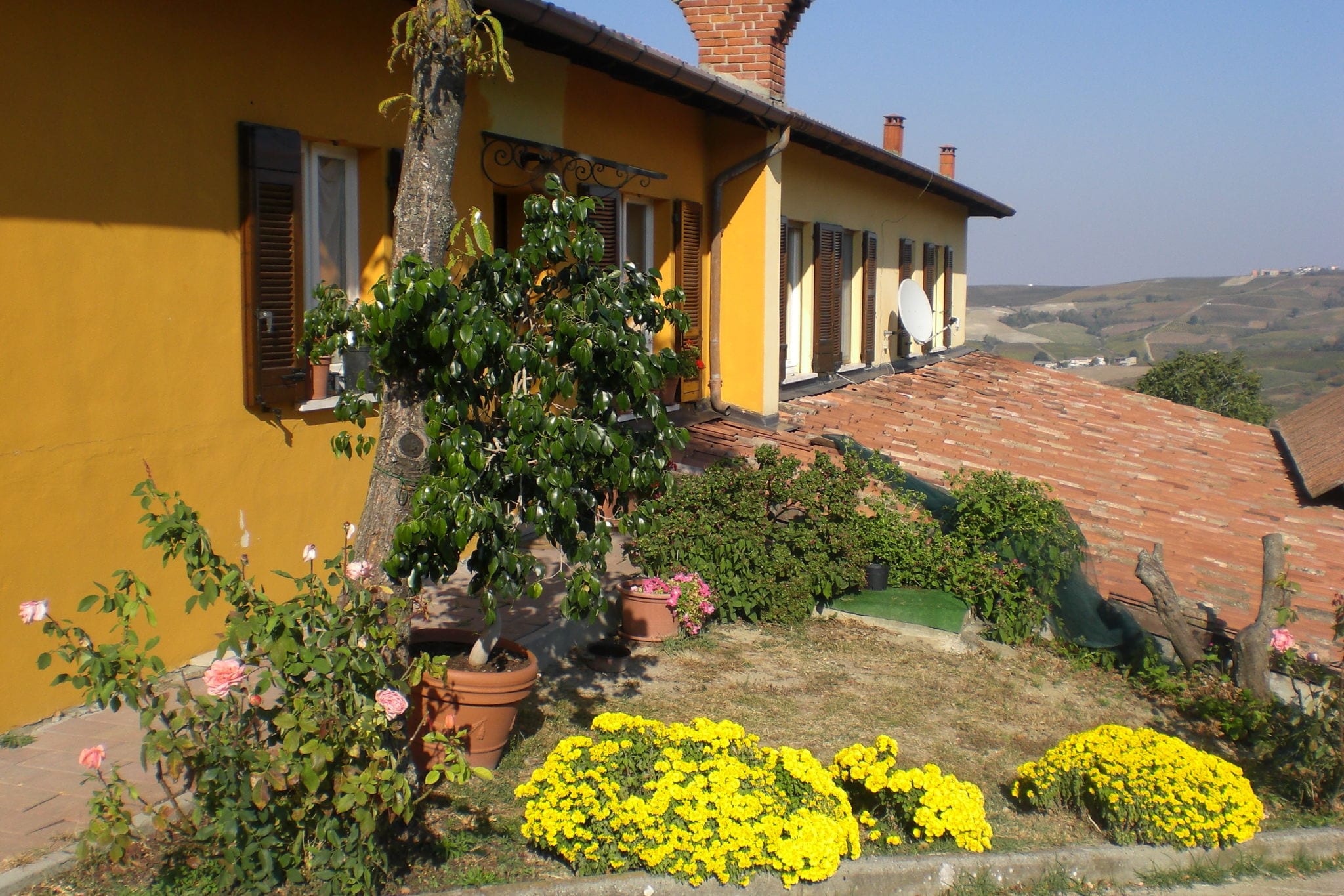 Sonniges Bauernhof-Appartement in Santa Maria della Versa