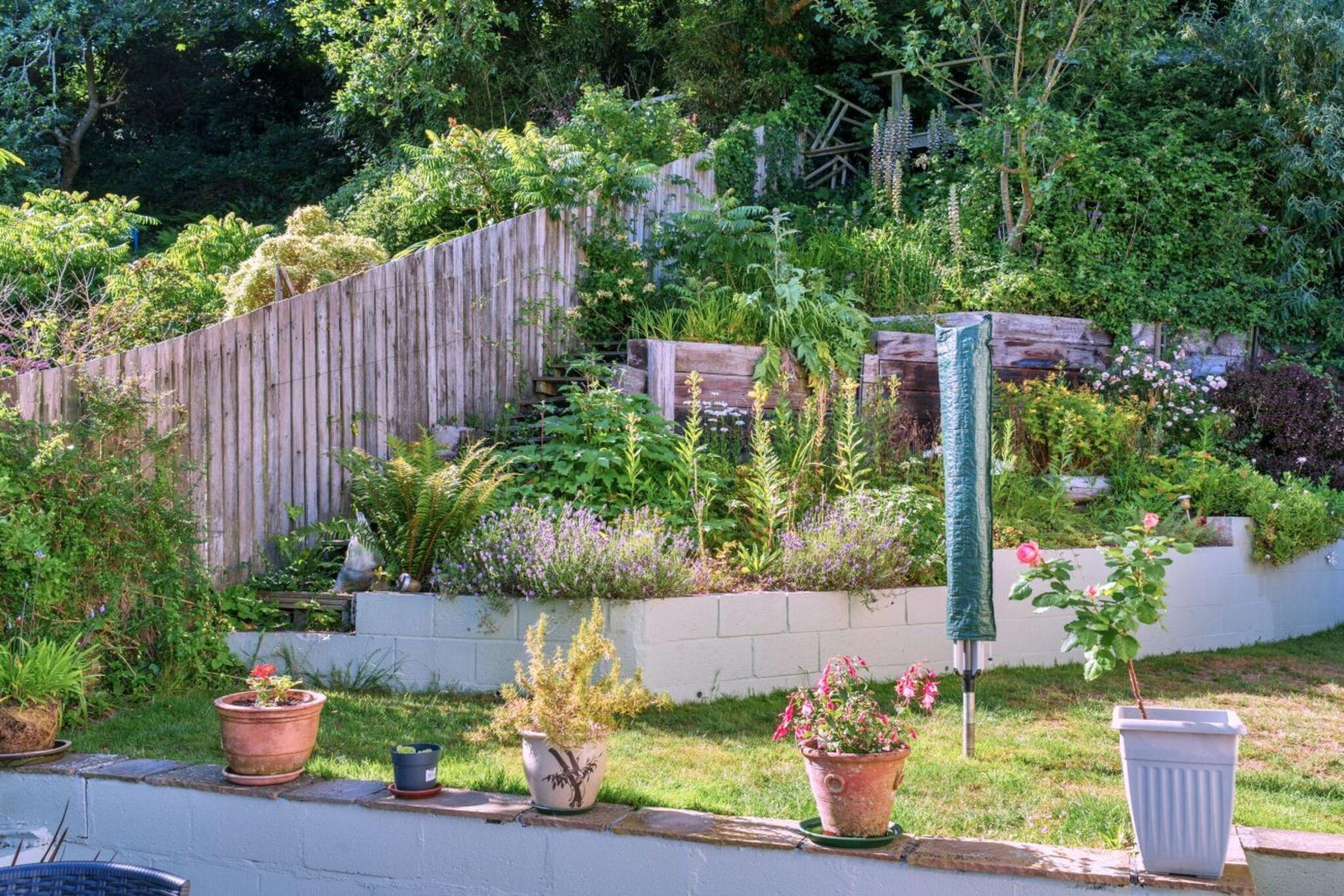 Upper Deck - Gardens in summer