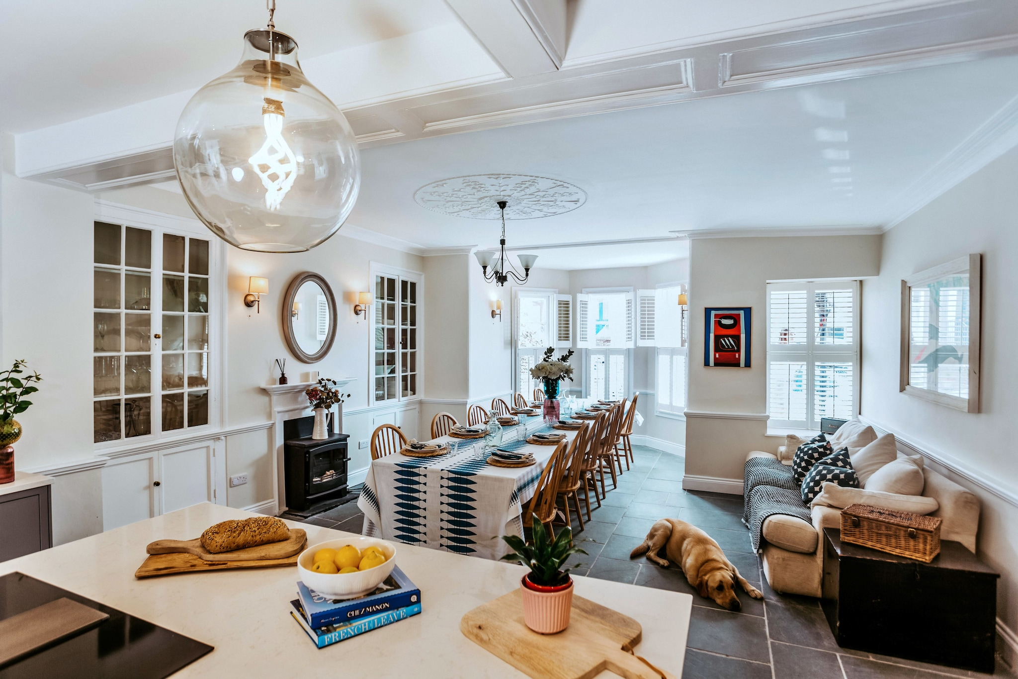 Cliff House, Kingsand - Dining room