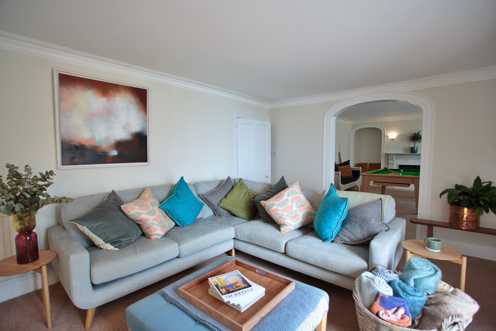 Cliff House, Kingsand - Living room