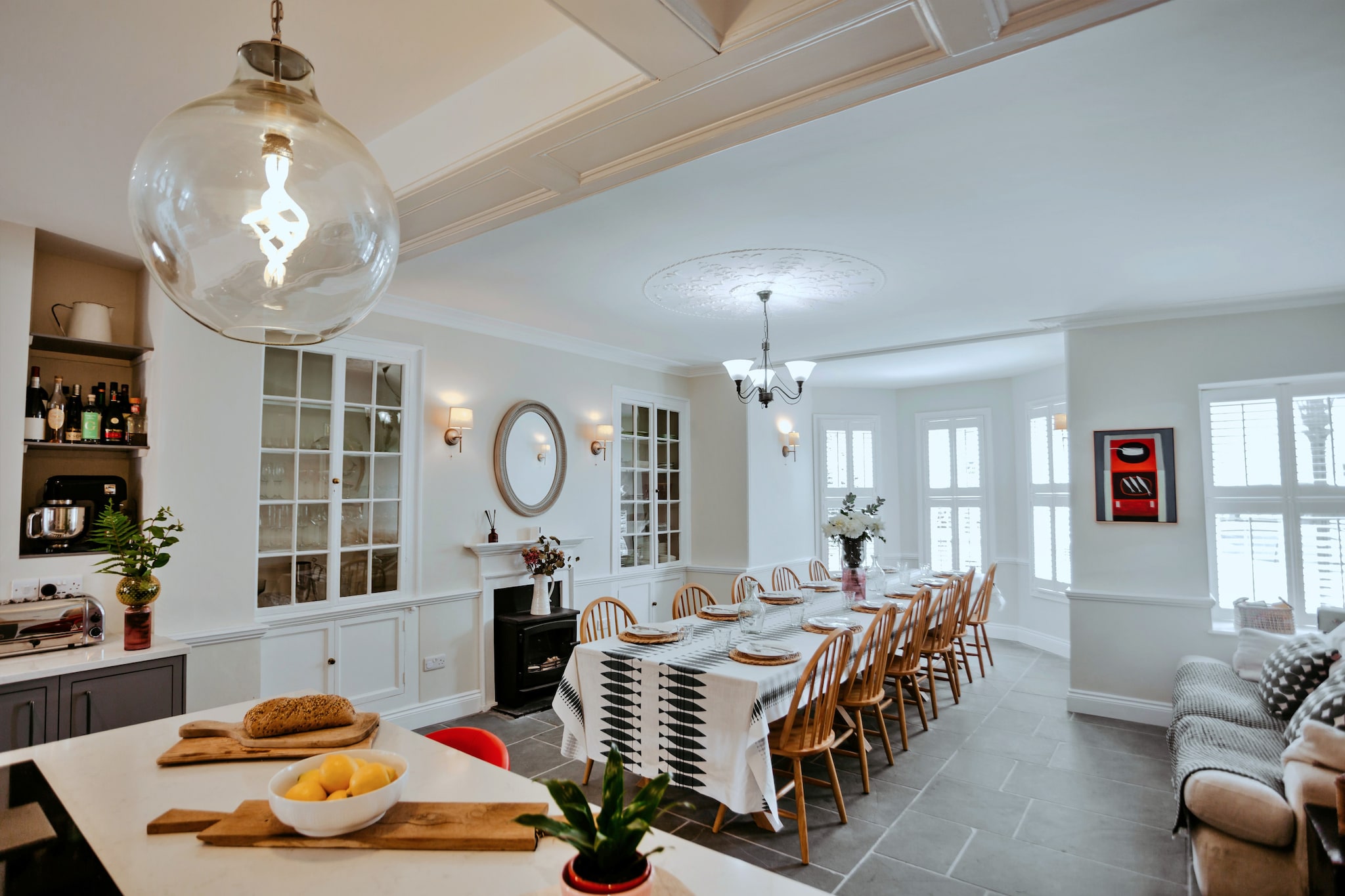 Cliff House, Kingsand - Dining room