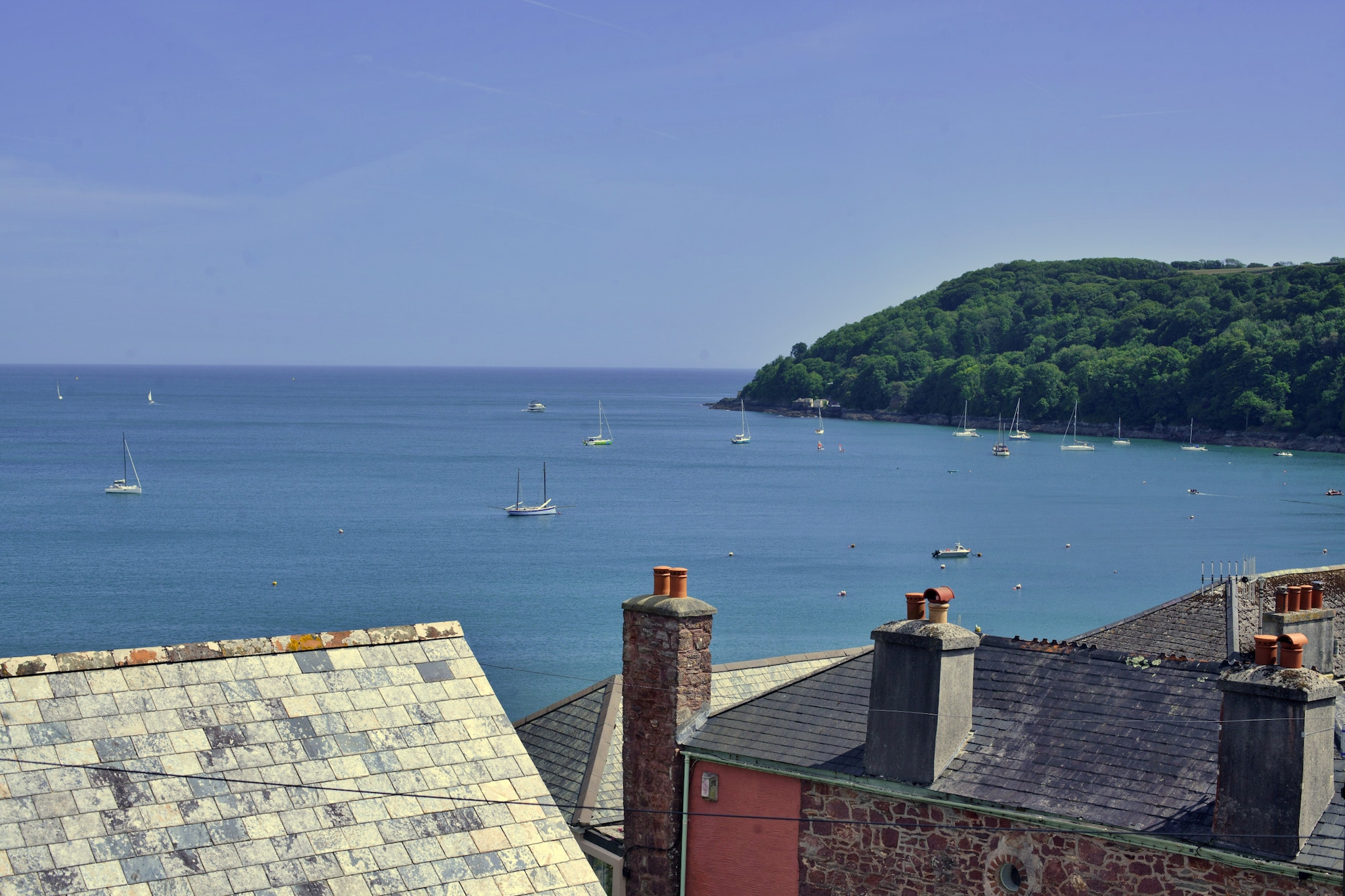 Cliff House, Kingsand - Areas within 1km in summer