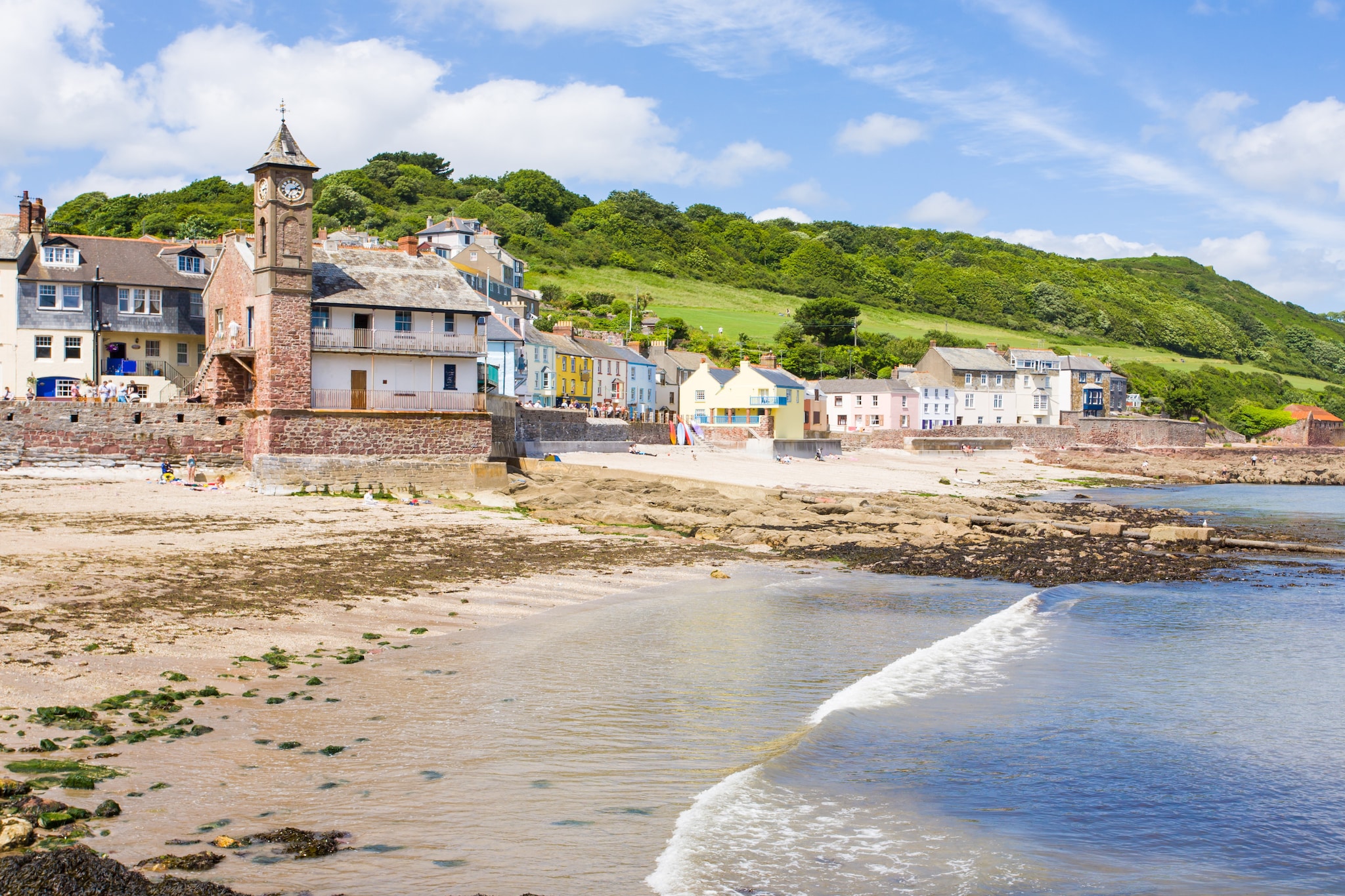 Cliff House, Kingsand - Areas within 1km in summer
