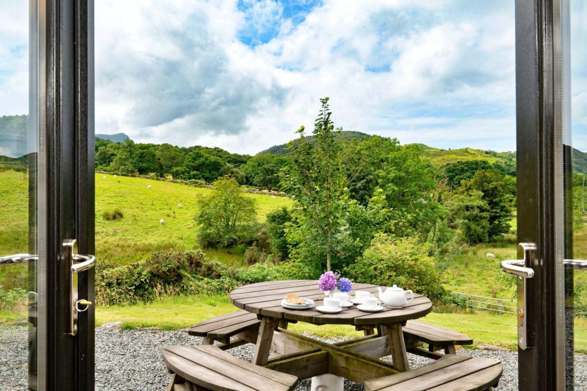 Penclogwynau - Terrasbalkon