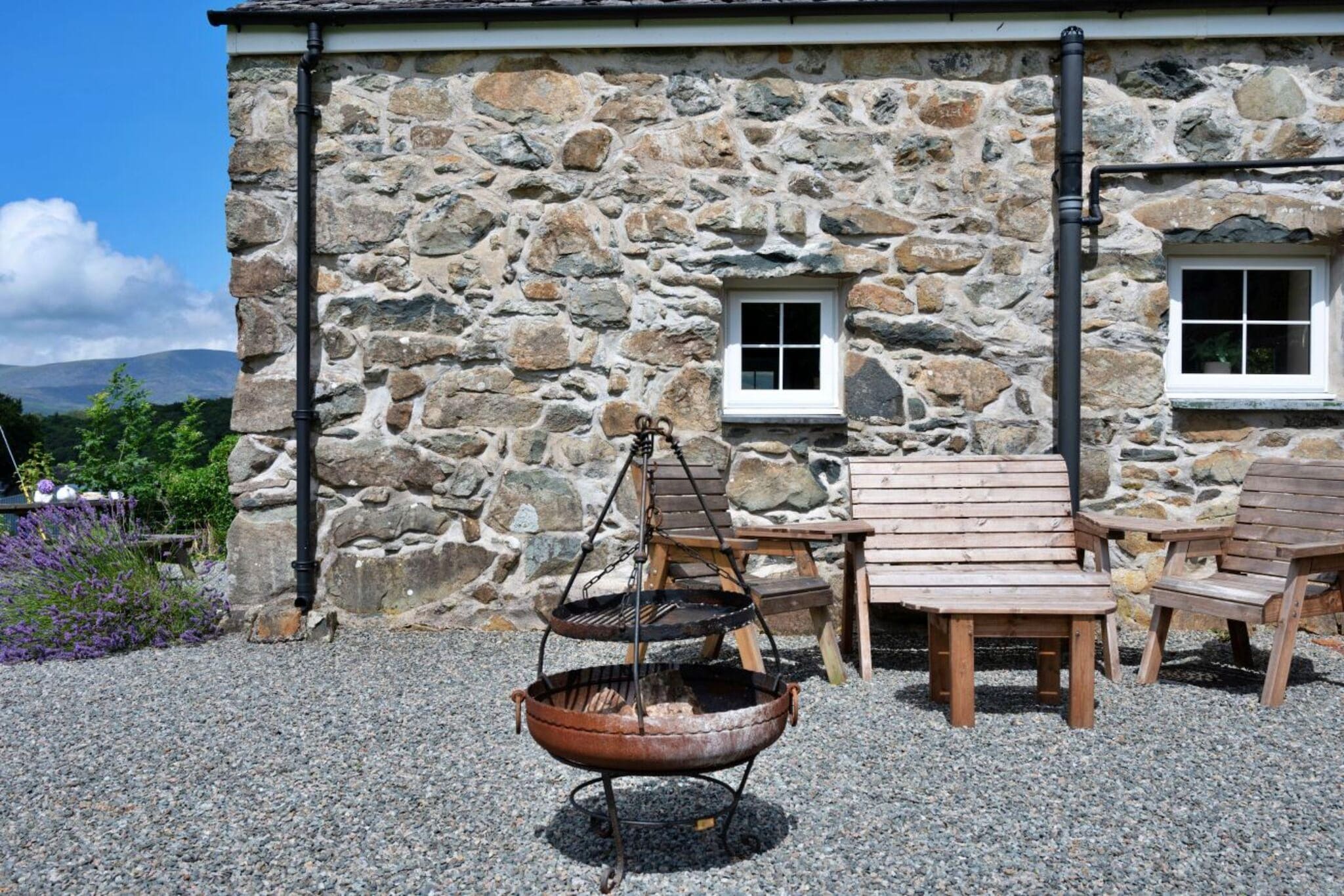 Penclogwynau - Terrasbalkon