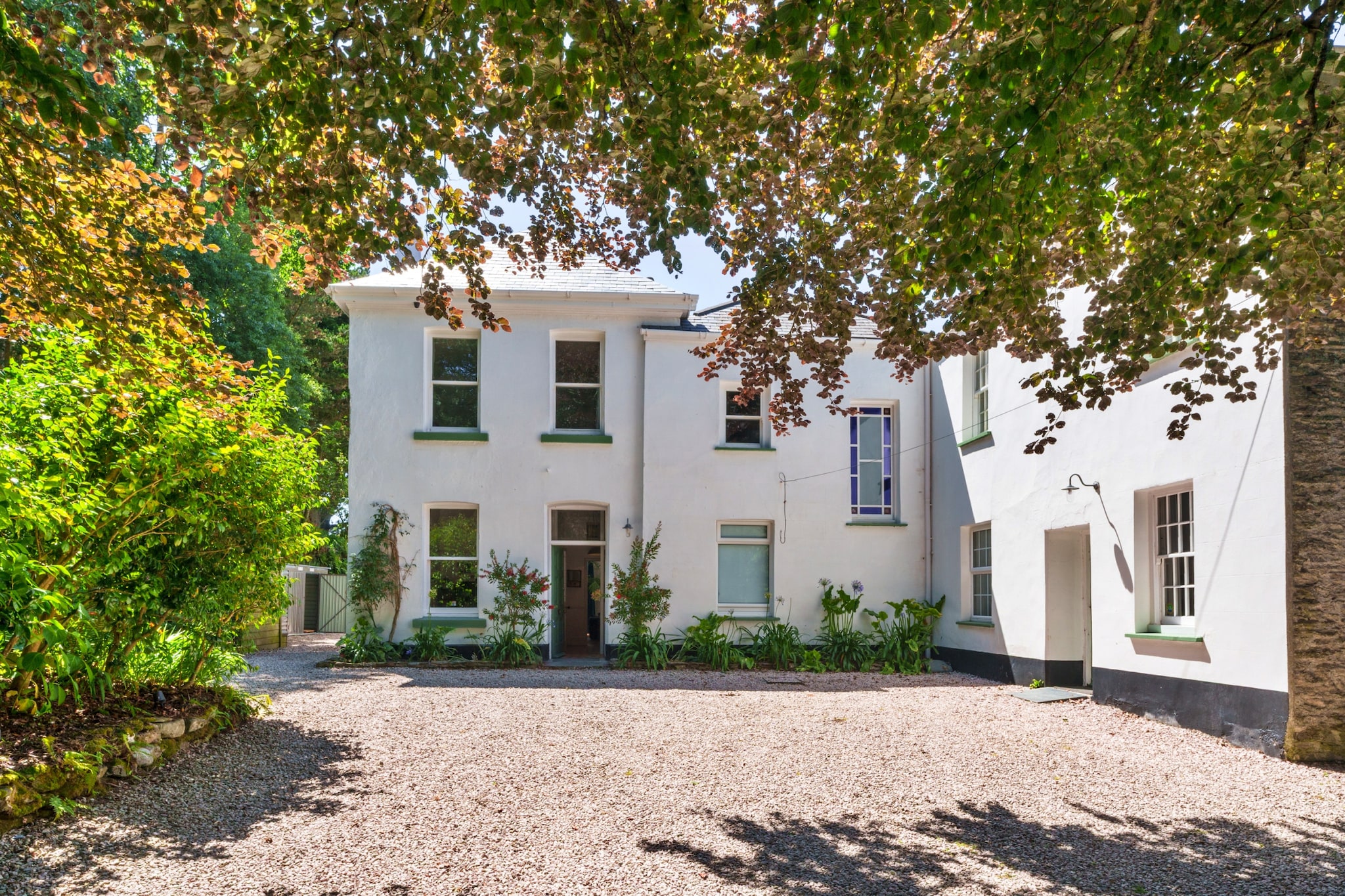 The Old Vicarage - Buitenkant zomer