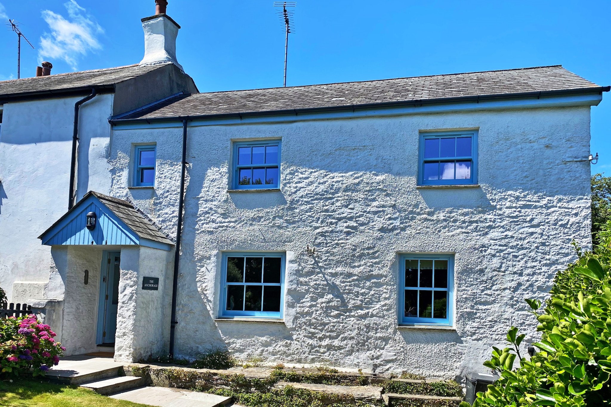 The Anchorage - Exterior in summer