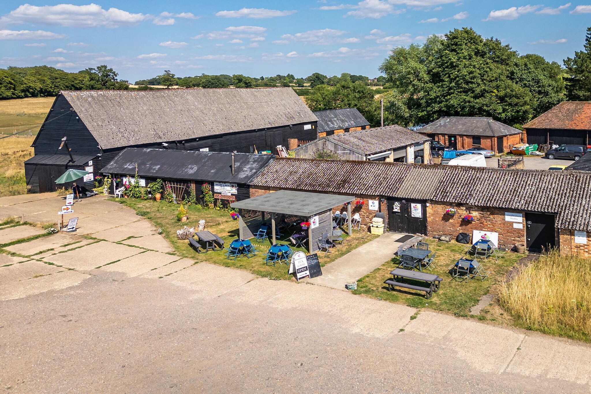 Hollybush Studio - Areas within 1km in summer
