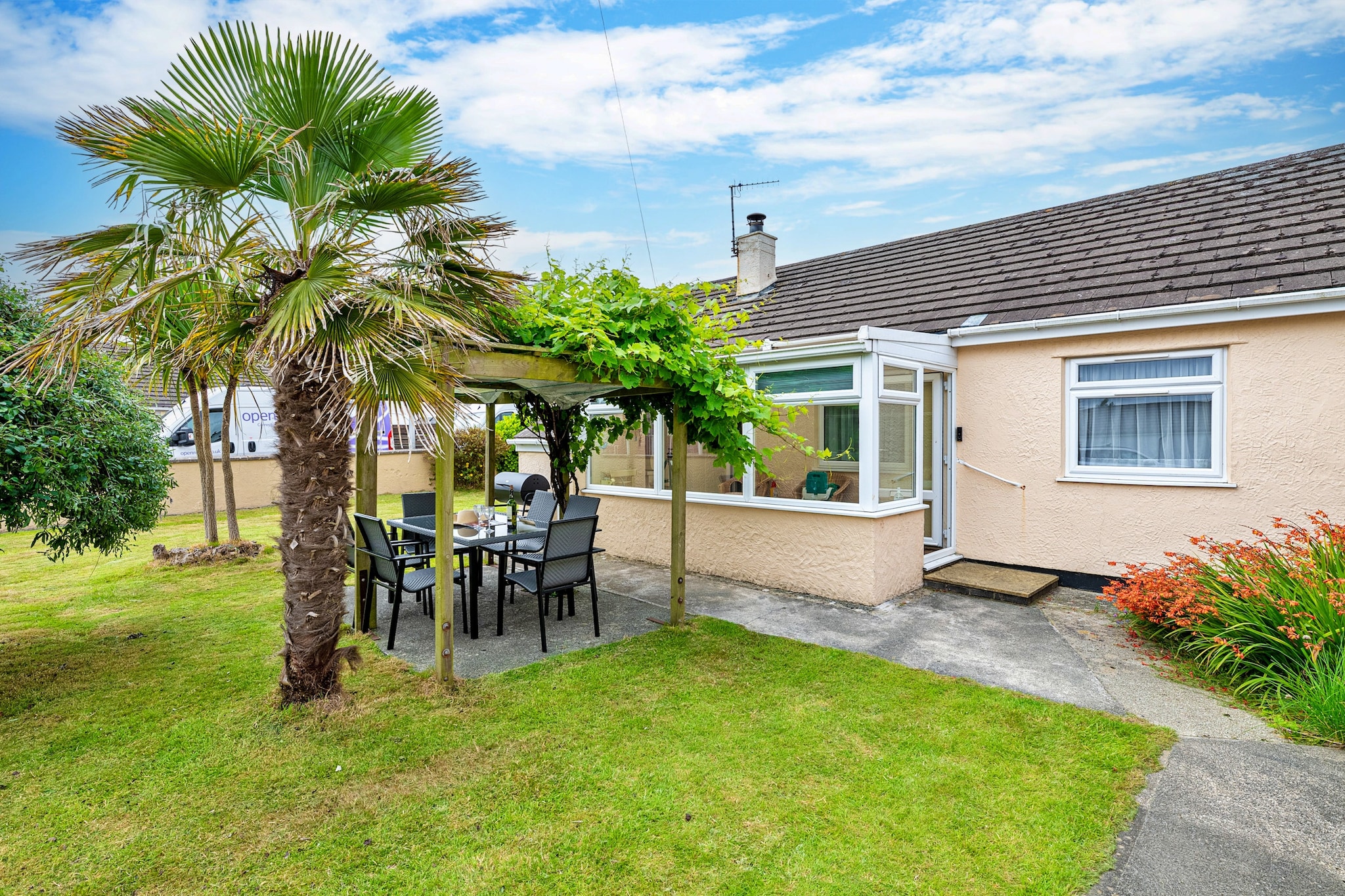 Nant Y Mynydd - Terrace balcony