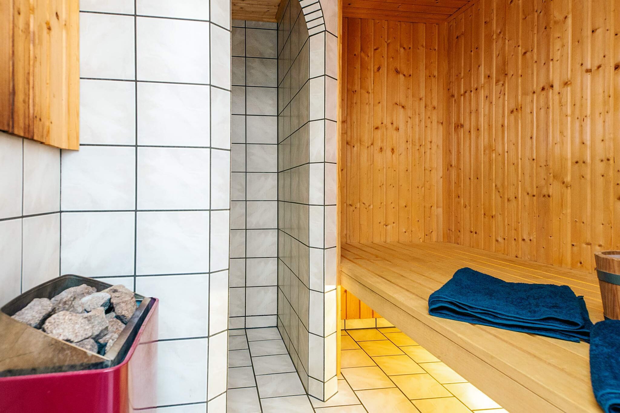 5 star holiday home in Fårvang-Sauna