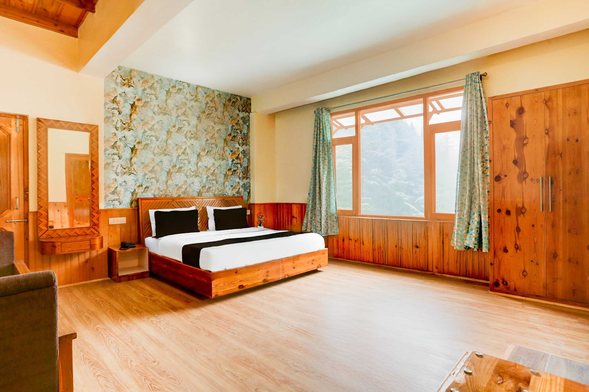 Comfortable Accommodations: Collection O Model Town Road in Manali offers family rooms with private bathrooms, work desks, and seating areas. Each room includes free toiletries, a bath or shower, TV, and wardrobe.

Essential Facilities: Guests enjoy free WiFi, a 24-hour front desk, housekeeping service, roo
m service, and luggage storage. The hotel provides a welcoming environment with English and Hindi spoken at reception.

Prime Location: Located in the city centre, the hotel is less than 1 km from Hidimba Devi Temple and a 9-minute walk to Circuit House. Nearby attractions include Tibetan Monastery (600 metres) and Manu Temple (1.9 km). Solang Valley is 13 km away.

Explore the Surroundings: Hiking trails offer scenic routes for outdoor enthusiasts. The hotel is 50 km from Kulluâ€“Manali Airport, providing convenient travel options.

1. Unmarried couples are warmly welcome at this property.
2. Guests with local ID proof are warmly welcome.
3.Early Check-In Policy: A full dayâ€™s room rate will be charged for check-ins before 6:00 AM. Complimentary early check-in is available between 6:00 AM and 10:00 AM, subject to room availability.
4.Foreign guests are welcome and allowed to stay at this property without any restrictions

Check-in is only available to guests aged 18 and above. Please provide a government-issued ID to confirmÂ yourÂ age.
