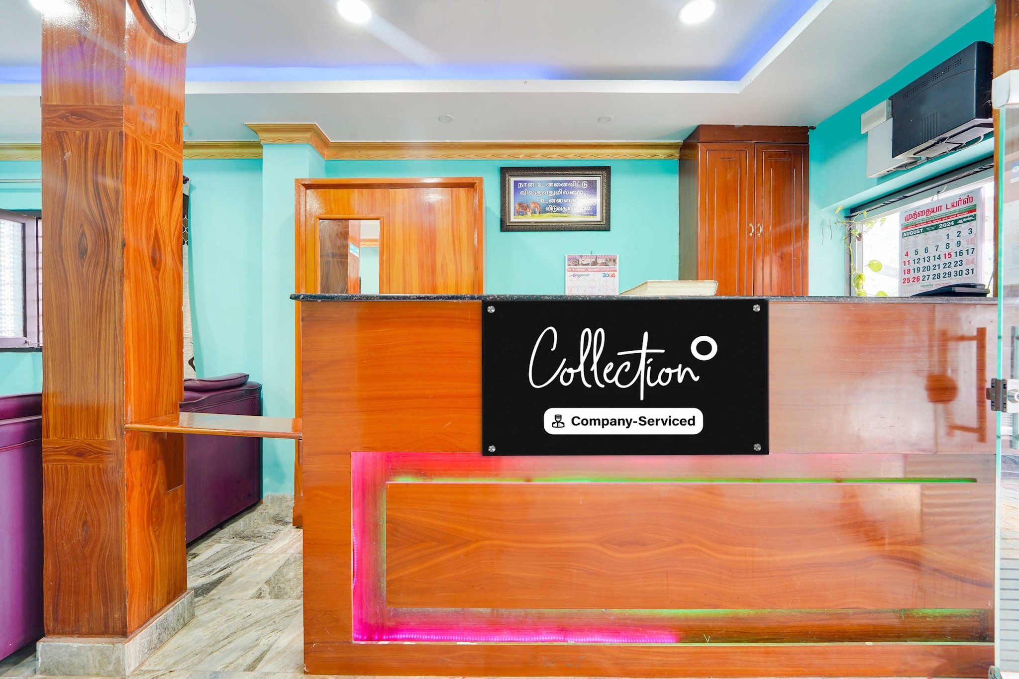 Ground floor: (bedroom(double bed, TV, seating area, air conditioning, telephone), bathroom(bathtub or shower, shower, washbasin, toilet, Towels incl., shampoo, body soap, hot water))