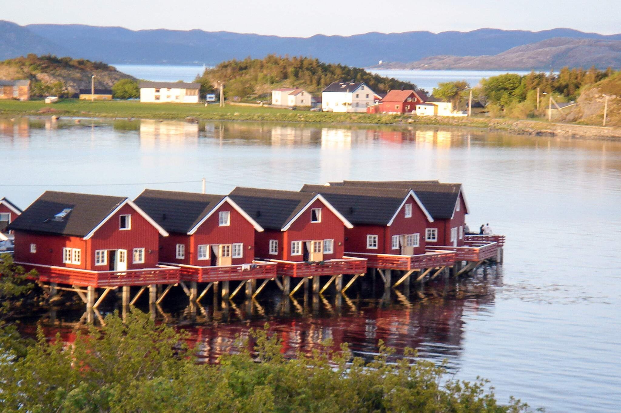 Maison de vacances pour 6 a Brekstad-Extérieur