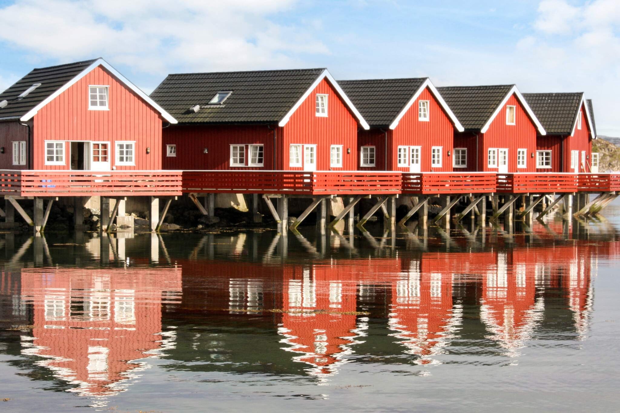 Maison de vacances pour 6 a Brekstad-Extérieur