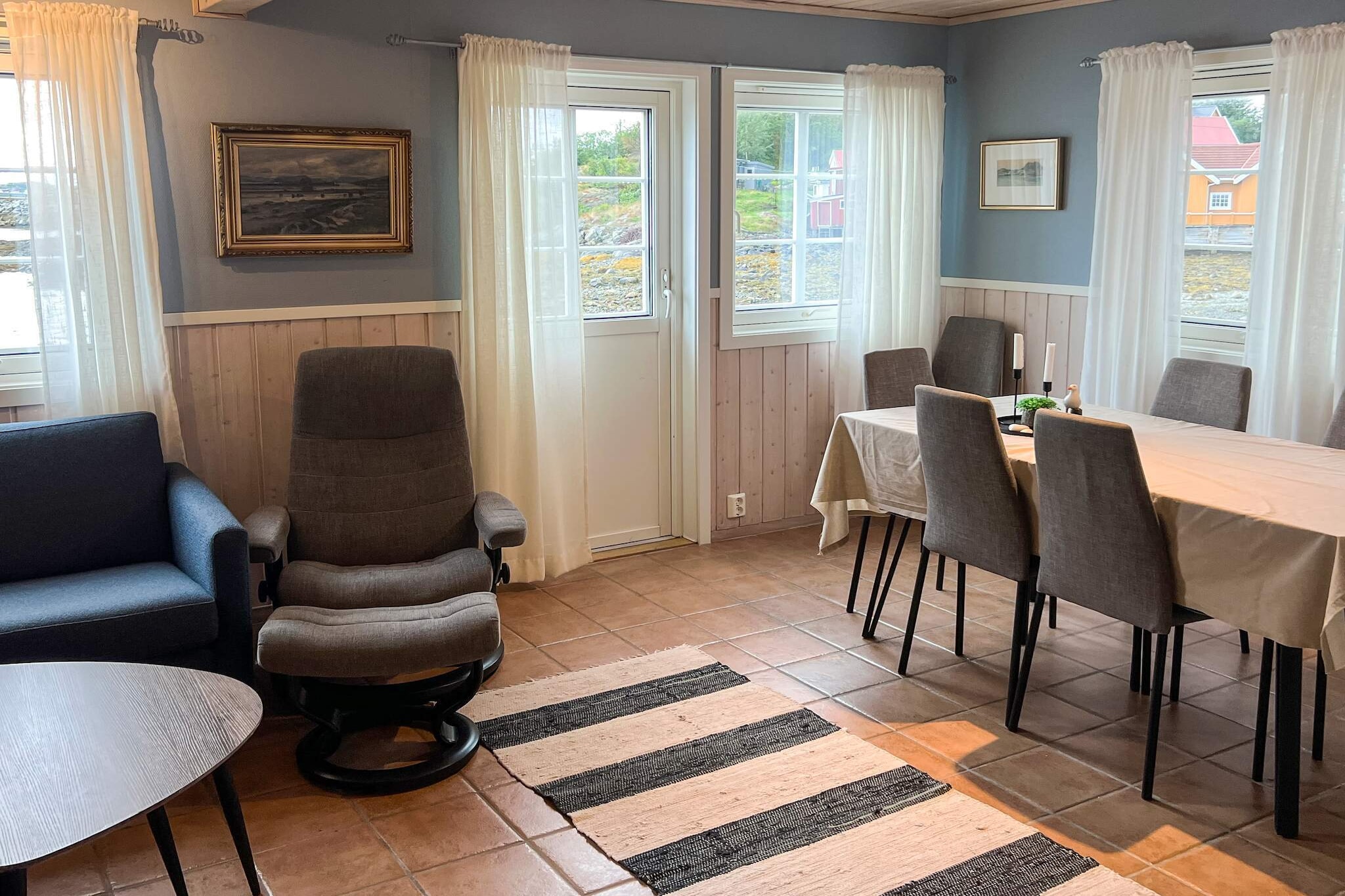 Maison de vacances pour 6 a Brekstad-Intérieur
