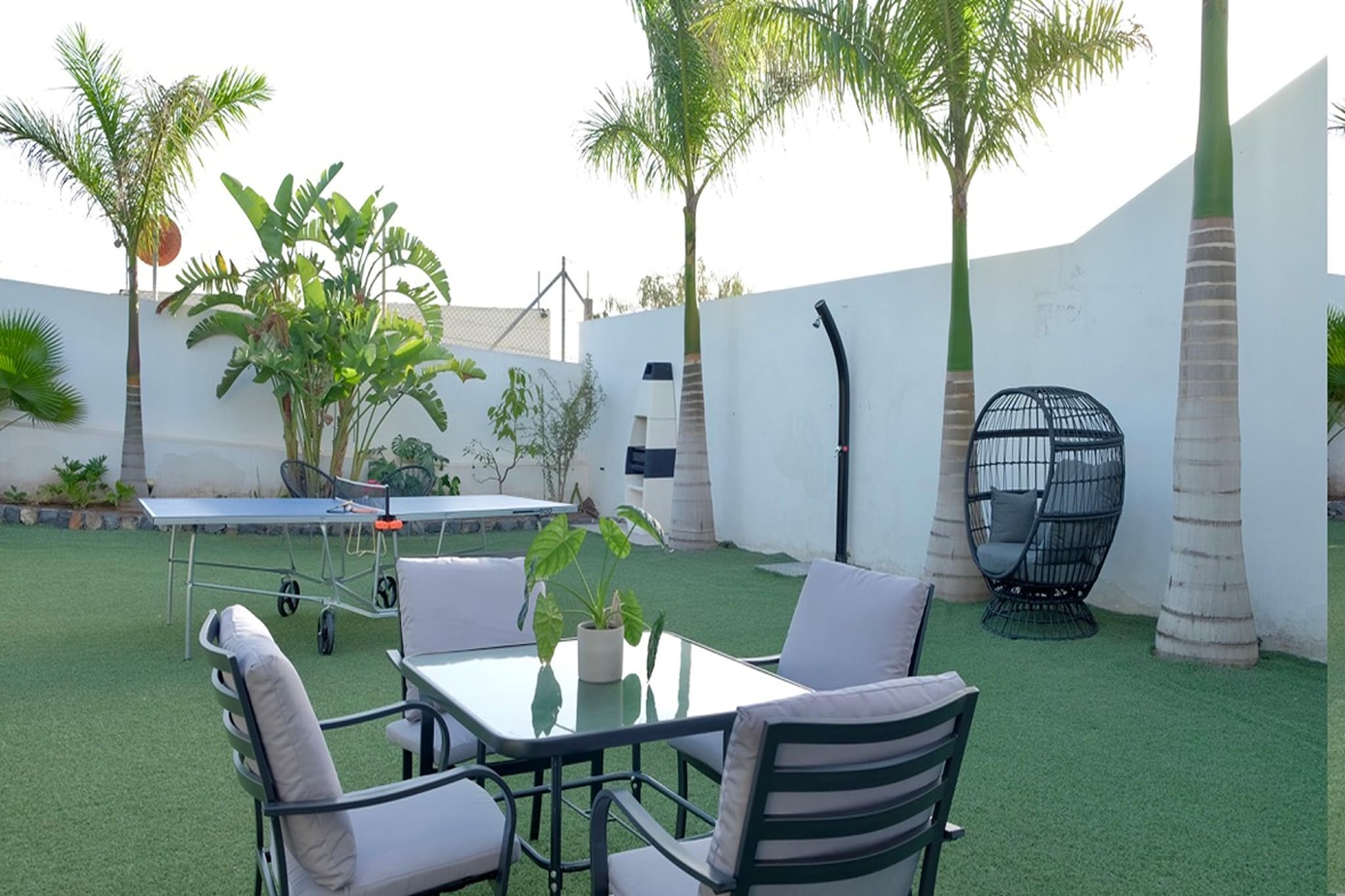 Casa Ecoloft-Gardens in summer