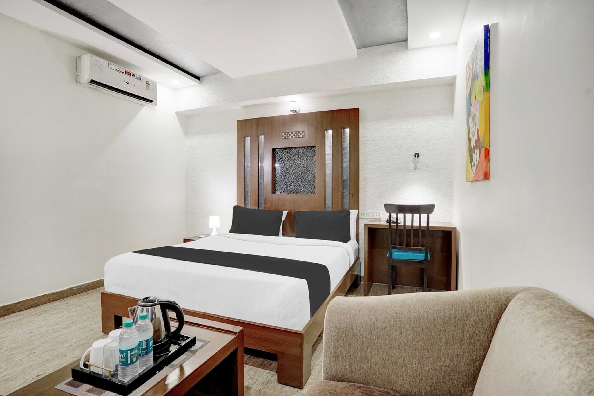 Located within 1.8 km of Forum Mall, Koramangala and 5.7 km of Brigade Road, Collection O Koramangala provides rooms with air conditioning and a private bathroom in Bengaluru. With free WiFi, this 3-star hotel offers room service and a 24-hour front desk. The hotel features family rooms.

All units at the hotel are equipped with a seating area, a flat-screen TV with satellite channels and a private bathroom with free toiletries and a bath or shower. All rooms include a desk.

Commercial Street is 7.4 km from Collection O Koramangala, while Kanteerava Indoor Stadium is 7.6 km away. Kempegowda International Airport is 36 km from the property. 

1. Unmarried couples are warmly welcome at this property.
2. Guests with local ID proof are warmly welcome.
3.Early Check-In Policy: A full dayâ€™s room rate will be charged for check-ins before 6:00 AM. Complimentary early check-in is available between 6:00 AM and 10:00 AM, subject to room availability.
4.Foreign guests are welcome and allowed to stay at this property without any restrictions
Check-in is only available to guests aged 18 and above. Please provide a government-issued ID to confirmÂ yourÂ age.