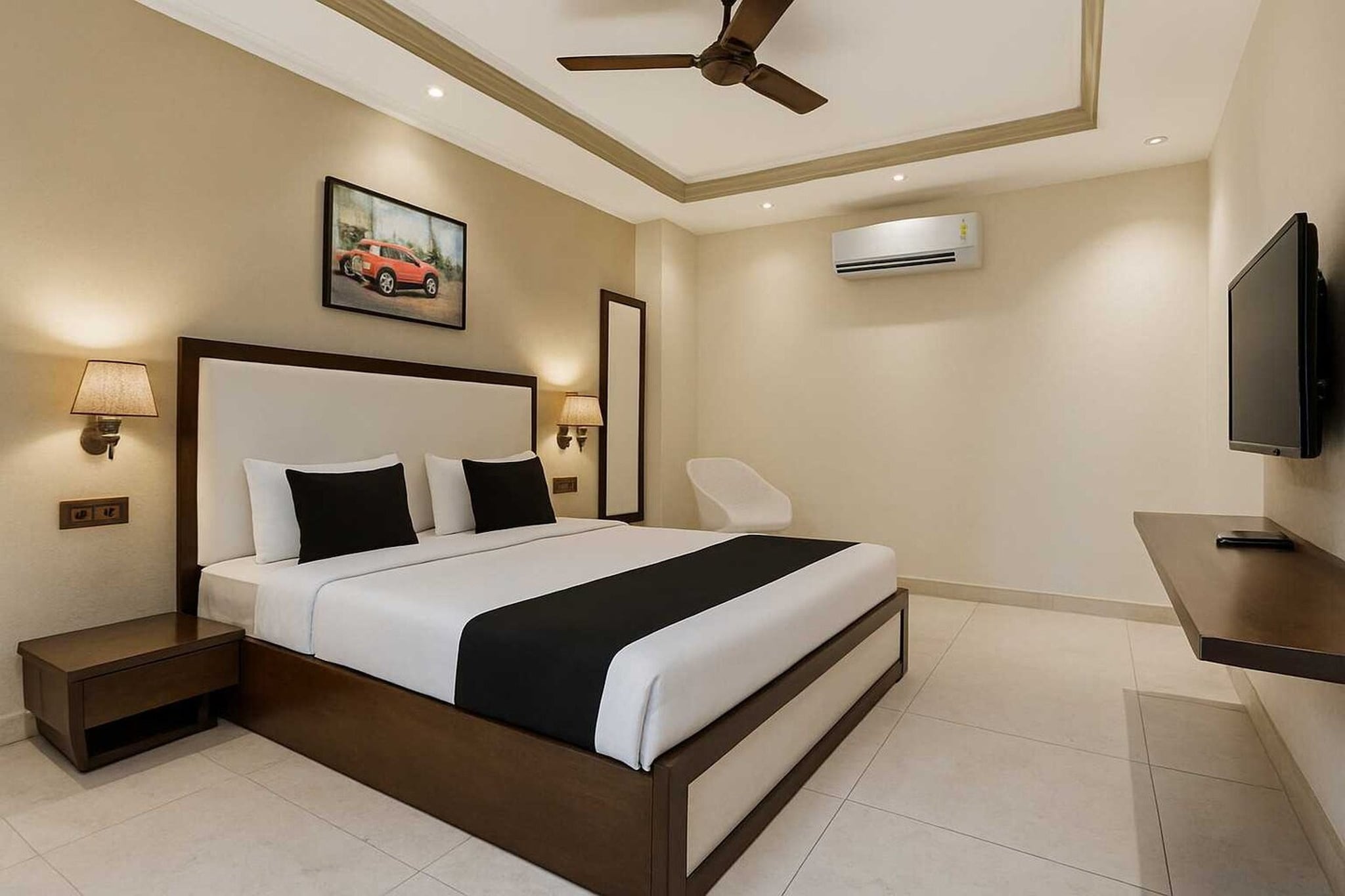 Located within 7.6 km of MG Road and 17 km of WorldMark Gurgaon, Collection O Udyog Vihar provides rooms with air conditioning and a private bathroom in Gurgaon. This 3-star hotel offers room service, a 24-hour front desk and free WiFi. The hotel features family rooms.

Guest rooms at the hotel are equipped with a seating area, a flat-screen TV with satellite channels and a private bathroom with free toiletries and a bath or shower. The rooms include a desk.

Qutub Minar is 19 km from Collection O Udyog Vihar, while Rashtrapati Bhavan is 22 km away. Delhi International Airport is 7 km from the property. 

1. Unmarried couples are warmly welcome at this property.
2. Guests with local ID proof are warmly welcome.
3.Early Check-In Policy: A full dayâ€™s room rate will be charged for check-ins before 6:00 AM. Complimentary early check-in is available between 6:00 AM and 10:00 AM, subject to room availability.
4.Foreign guests are welcome and allowed to stay at this property without any restrictions
Check-in is only available to guests aged 18 and above. Please provide a government-issued ID to confirmÂ yourÂ age.