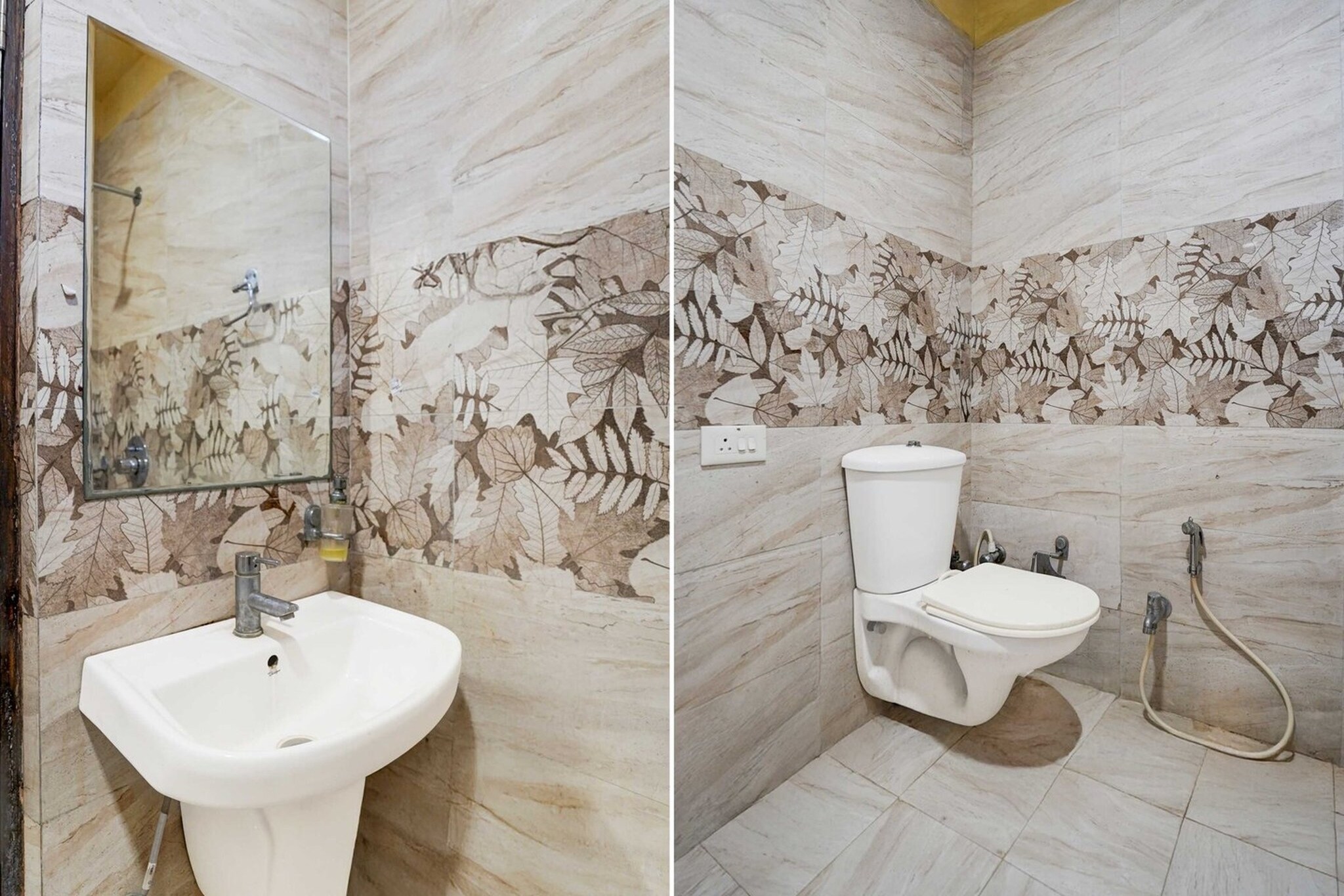 Ground floor: (bedroom(double bed, TV, seating area, air conditioning, Towels incl., telephone), bathroom(bathtub or shower, shower, washbasin, toilet, shampoo, body soap, hot water), parking, lift)