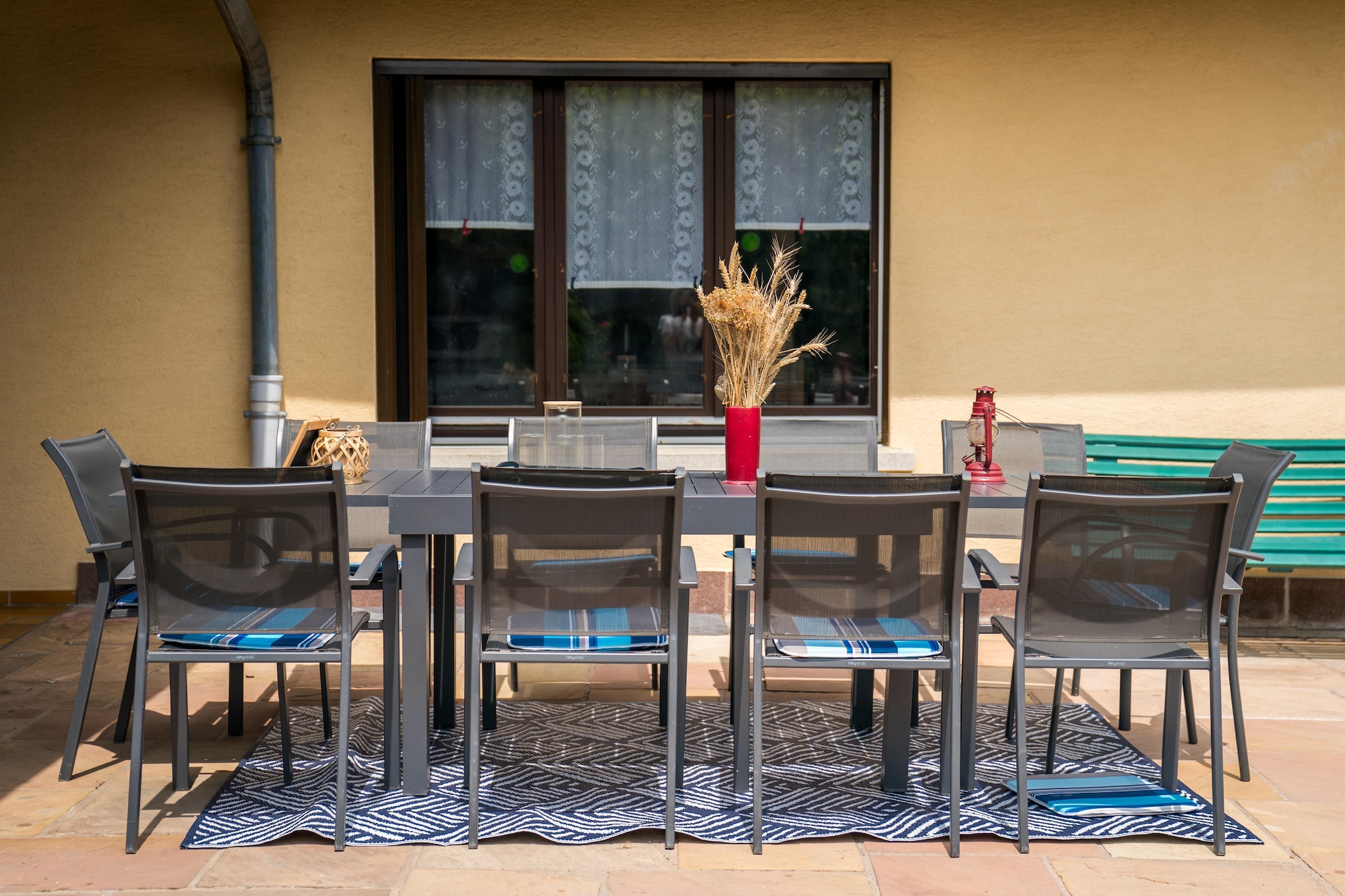 Au Cheval Blanc-Terrasbalkon