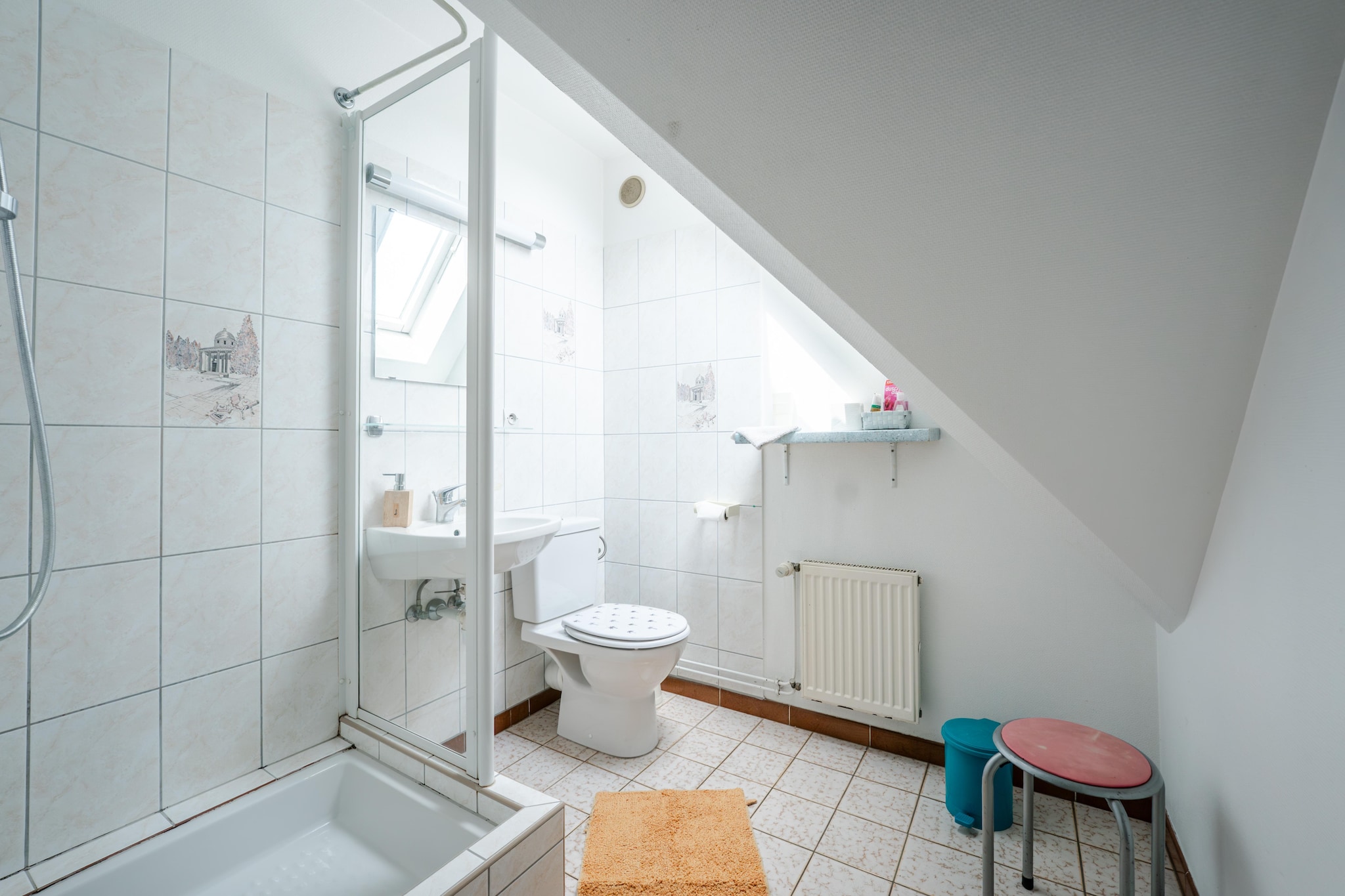 Au Cheval Blanc-Badkamer