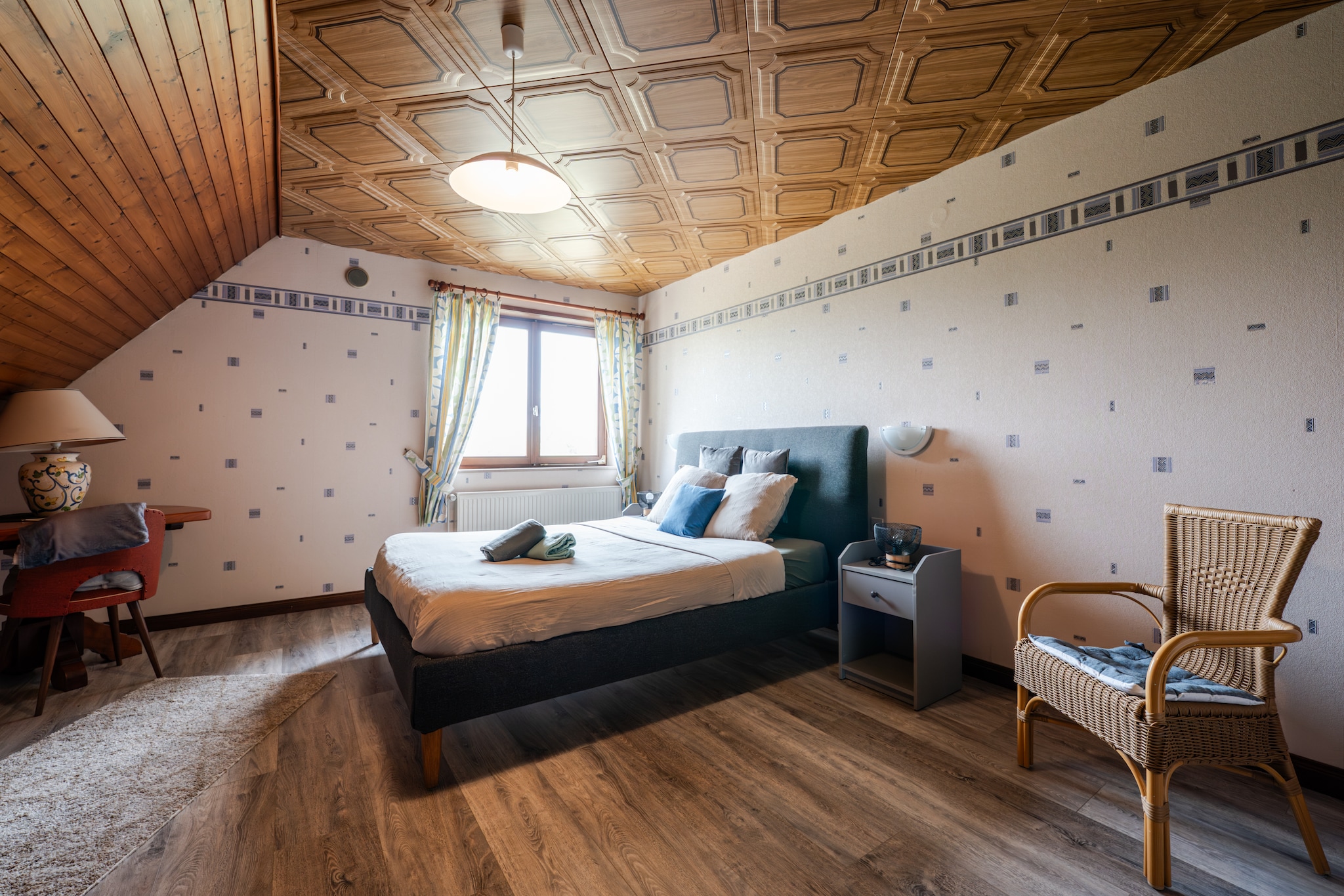 Au Cheval Blanc-Slaapkamer