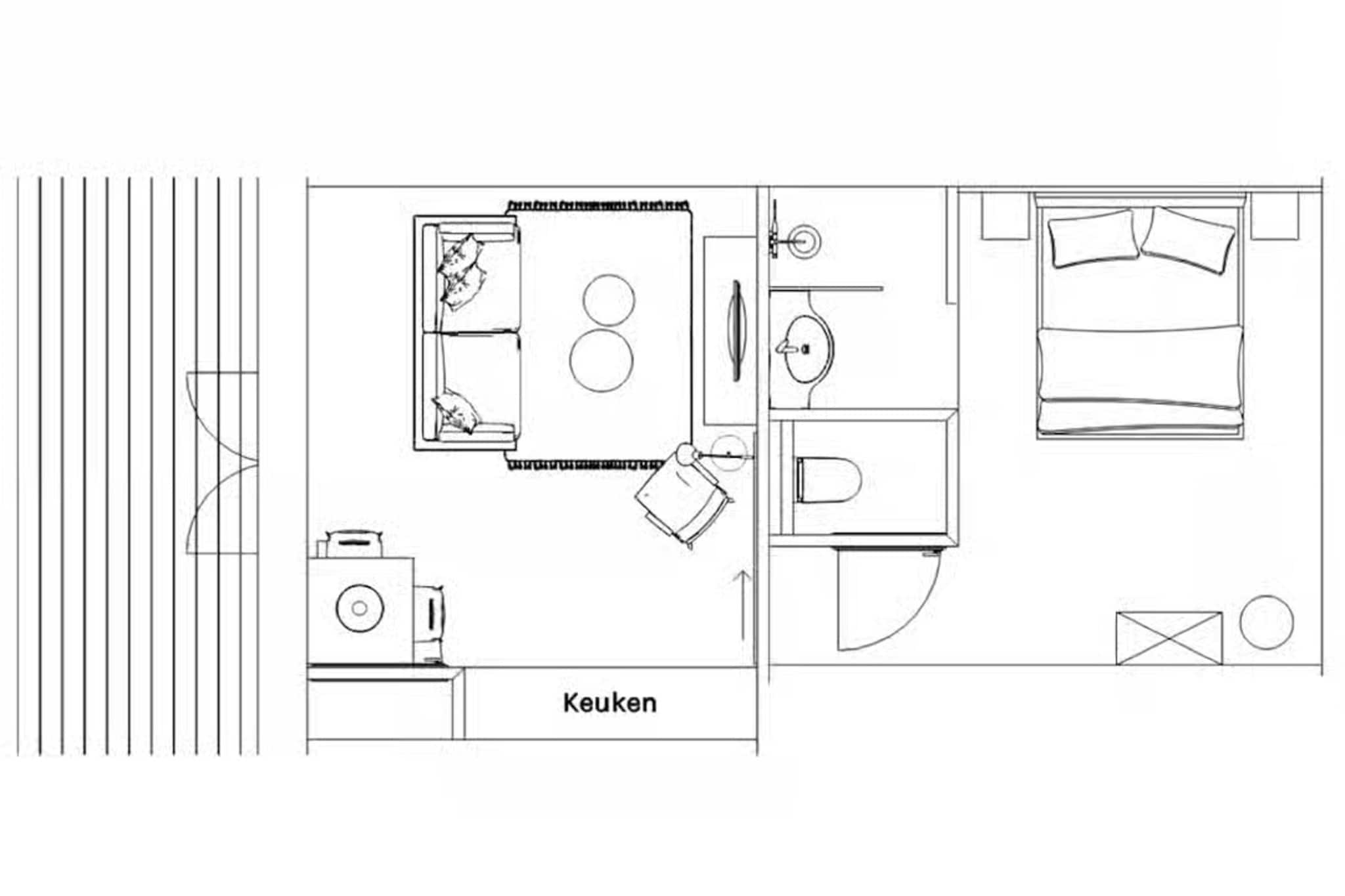 Plein 40 Lodge 2-Plattegrond