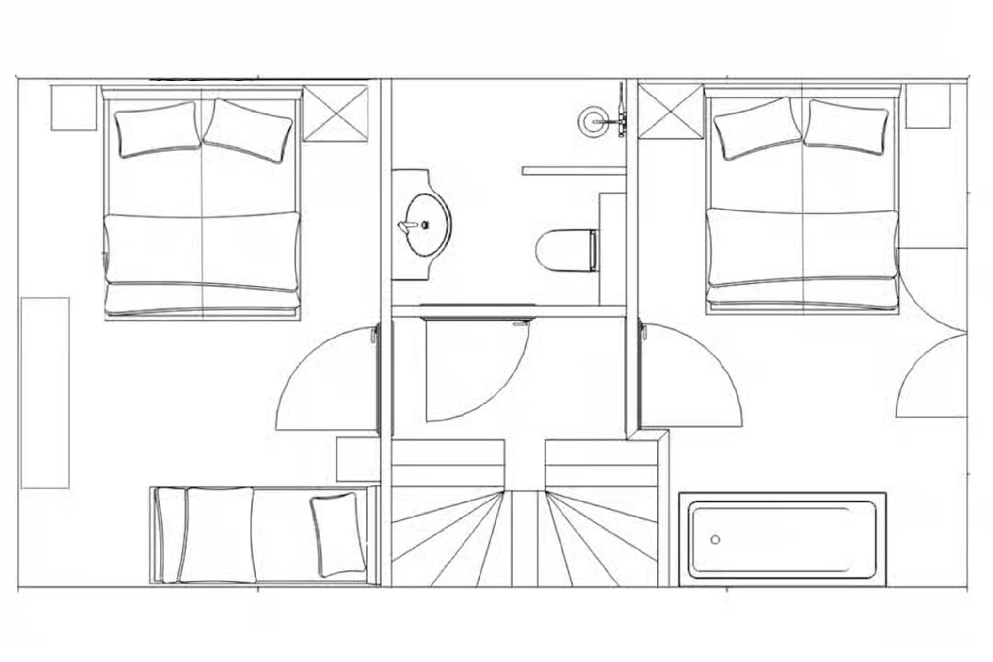 Plein 40 Lodge 8-Plattegrond