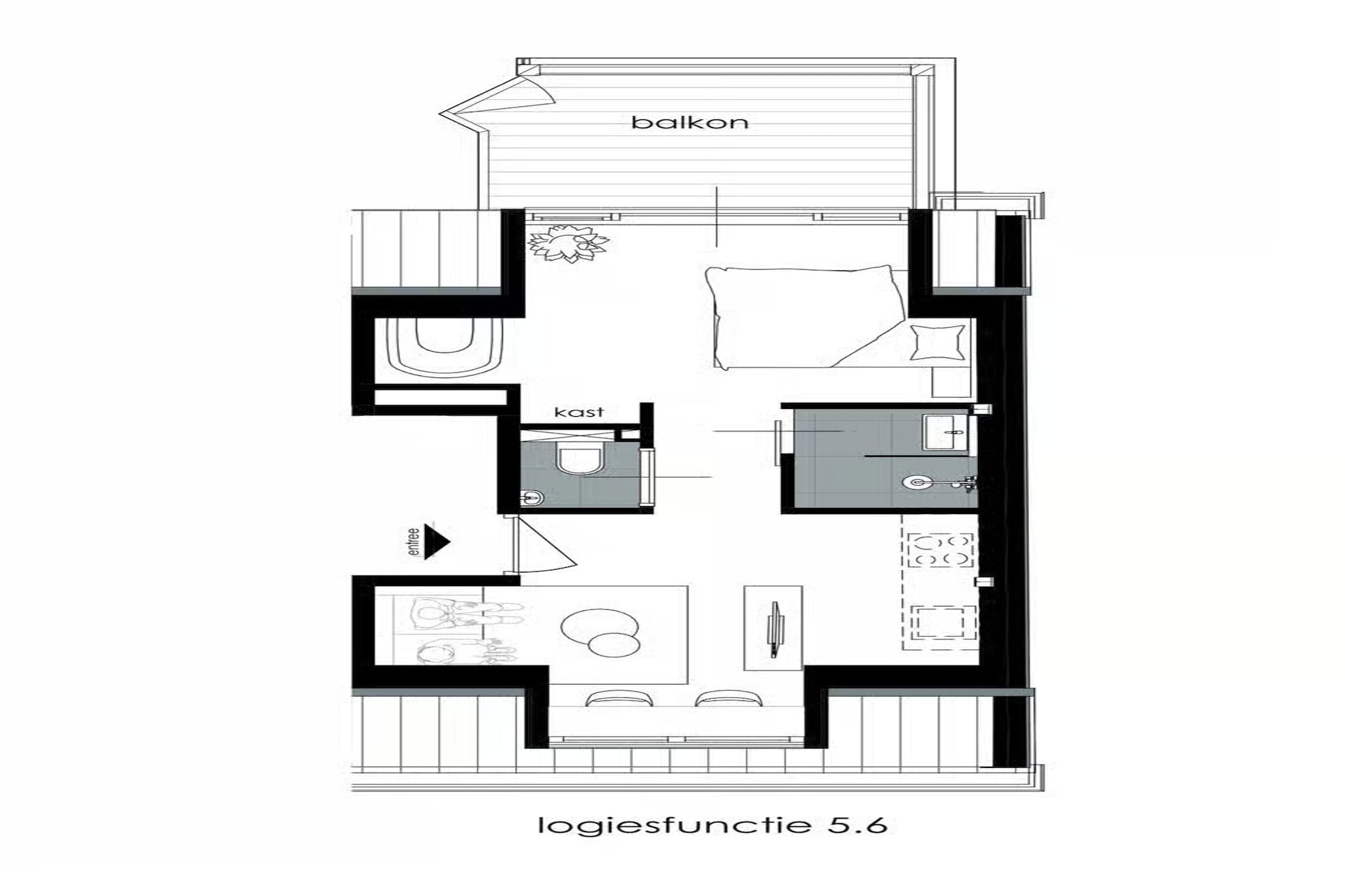 Plein 40 Lodge 13 - New-Plattegrond