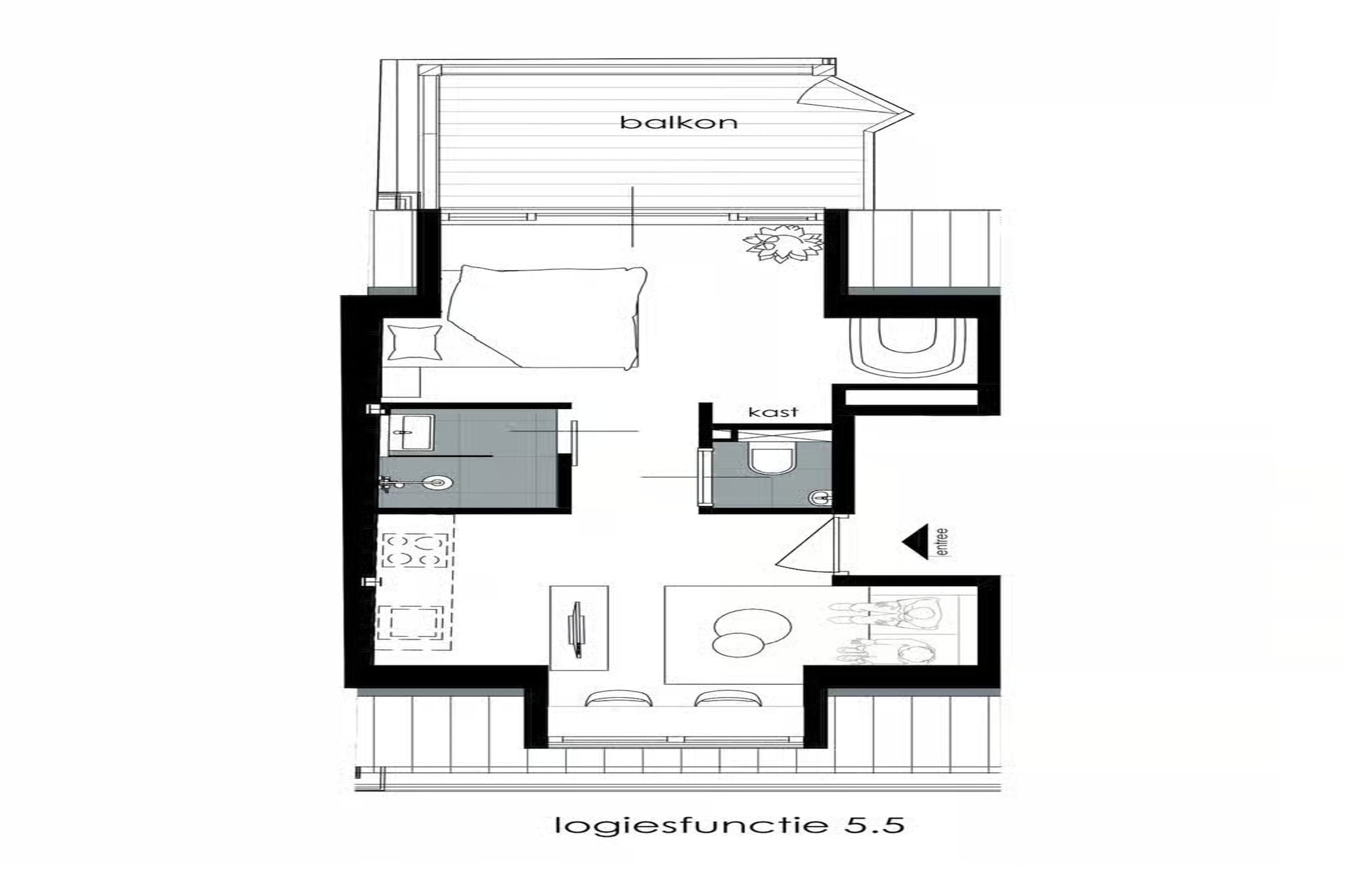 Plein 40 Lodge 14 - New-Plattegrond